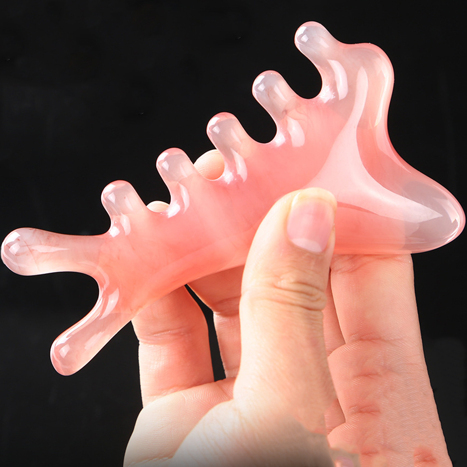 4-in-1 Plastic Gua Sha Facial Roller Massager 3