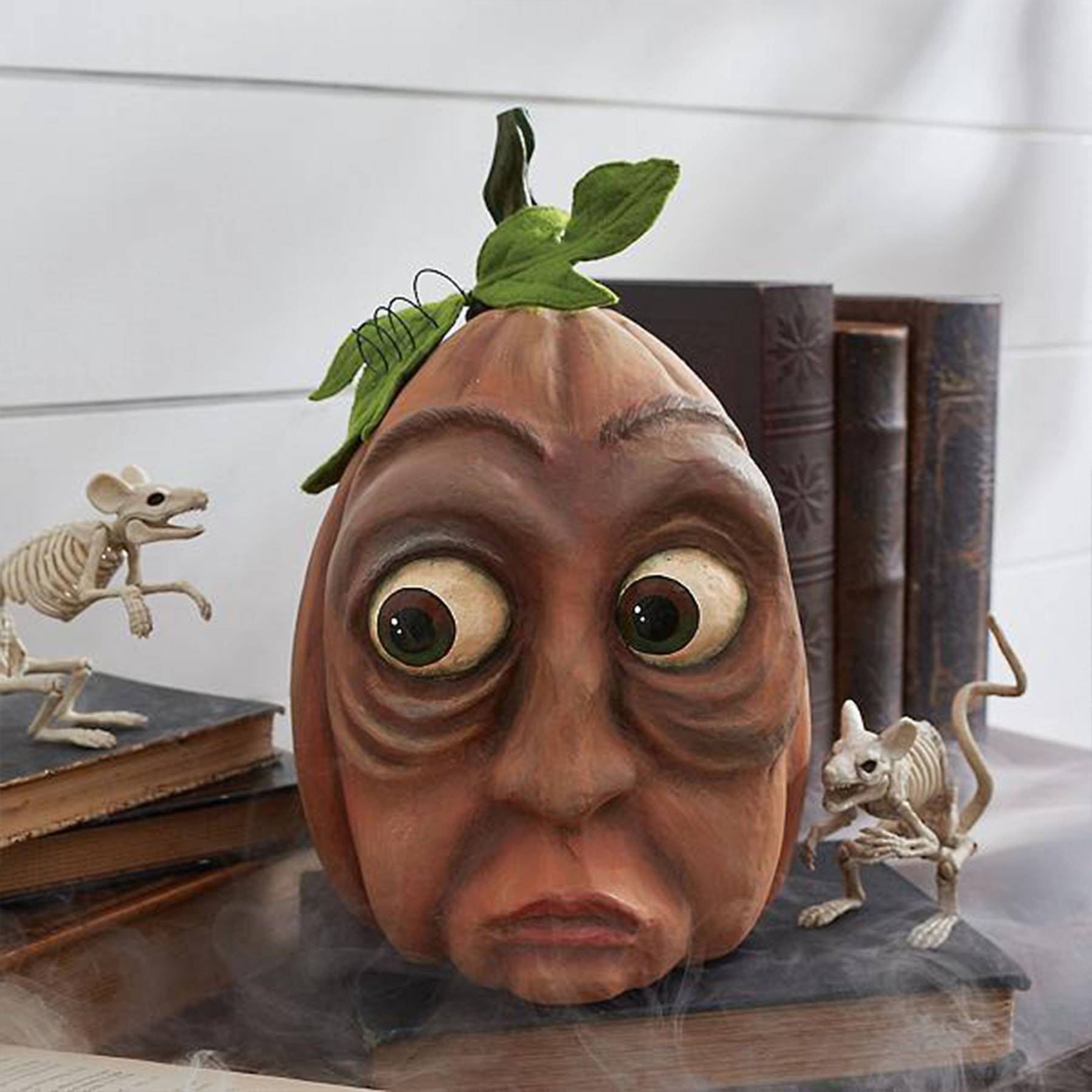 Halloween Resin pumpkin head ornament 3