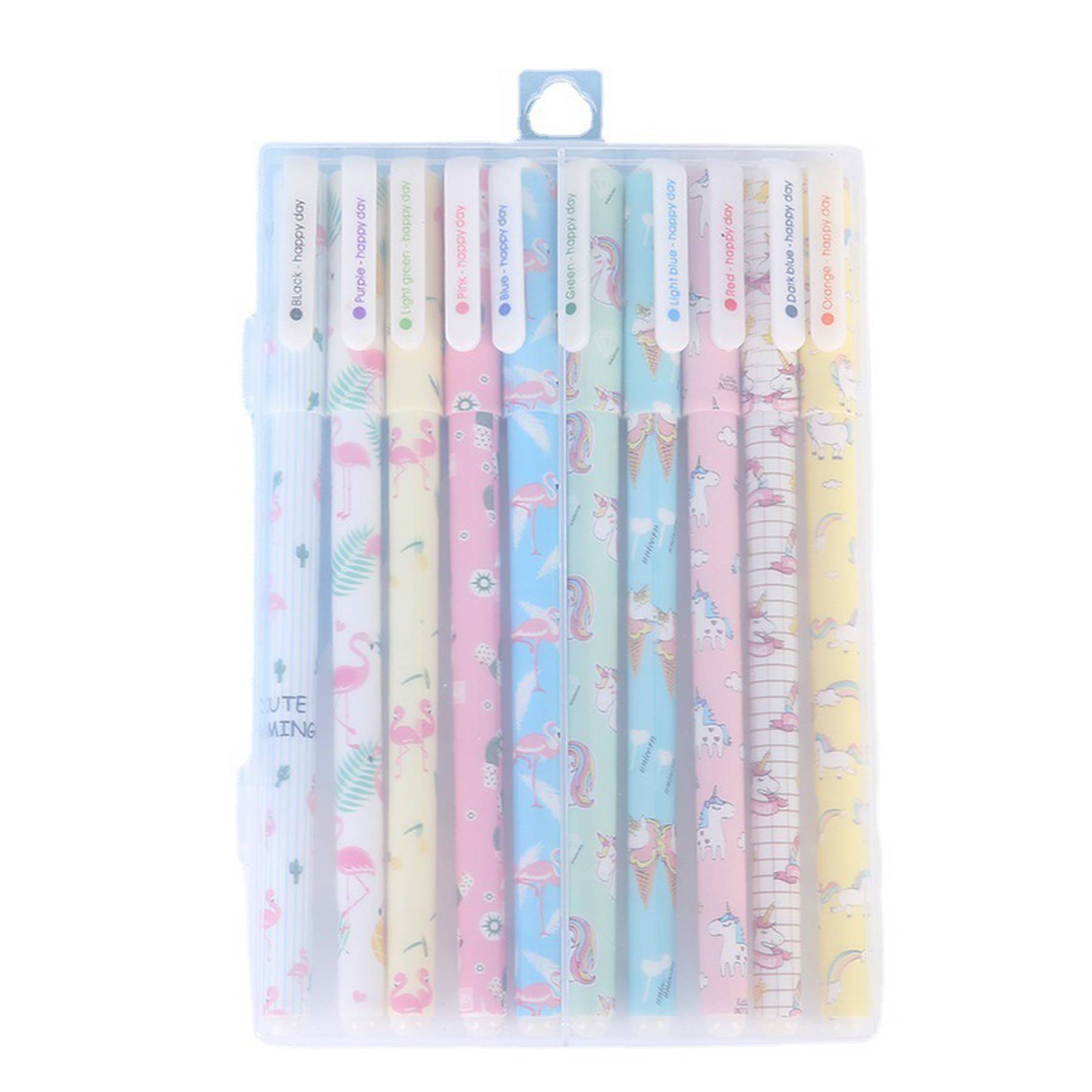 Creative cute little fresh gel pens 10 sets 5