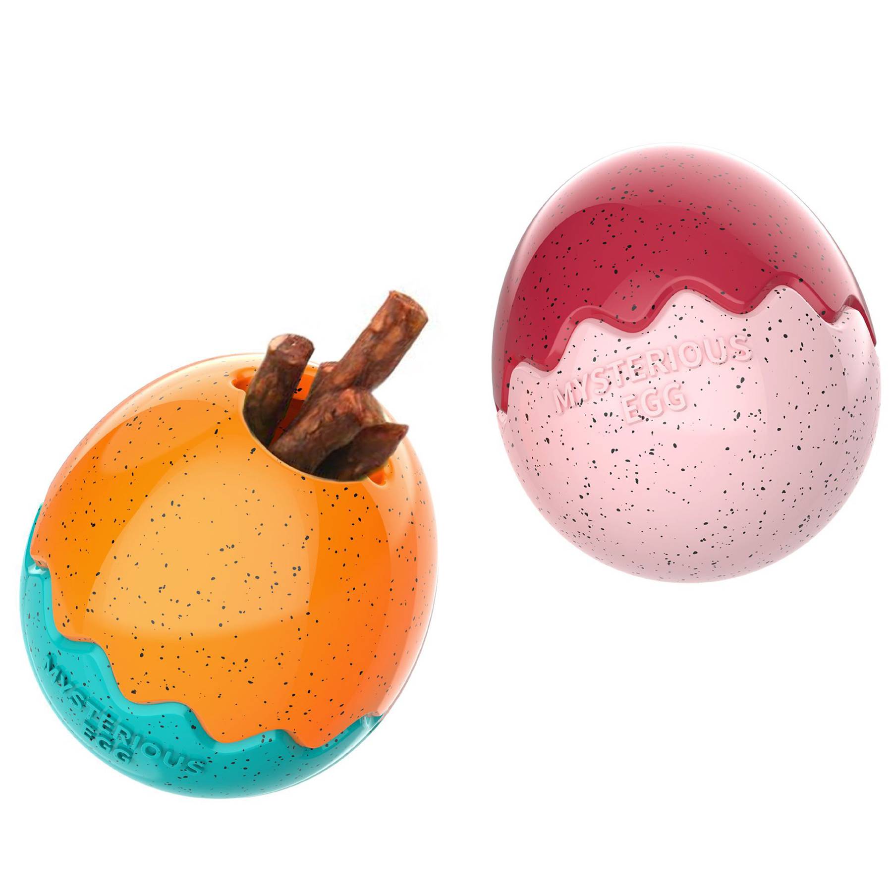 Dog Slow Food Spill Dinosaur Egg 4