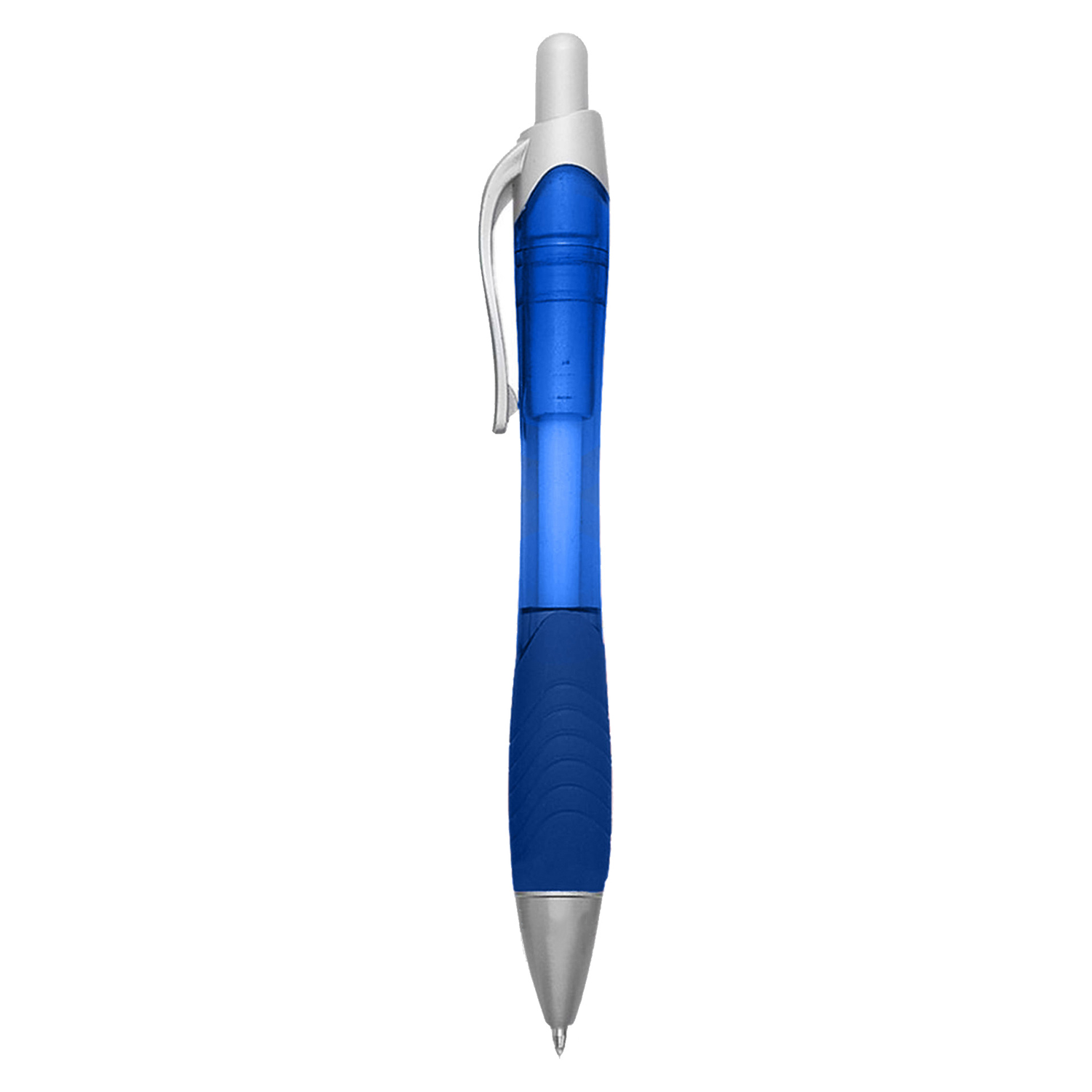 Translucent Plastic Push-Button Ballpoint-Pen 13