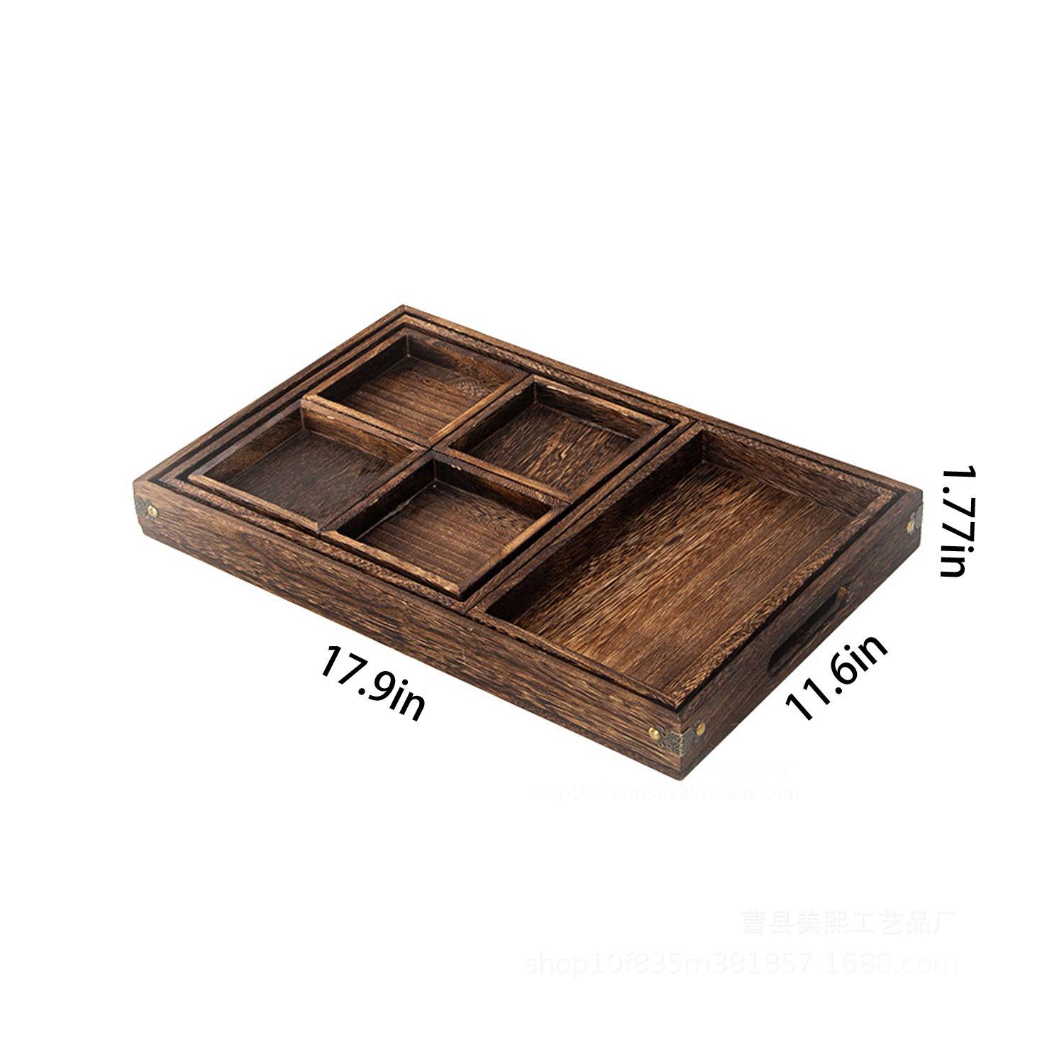Retro-Style Tray Tea Container 2