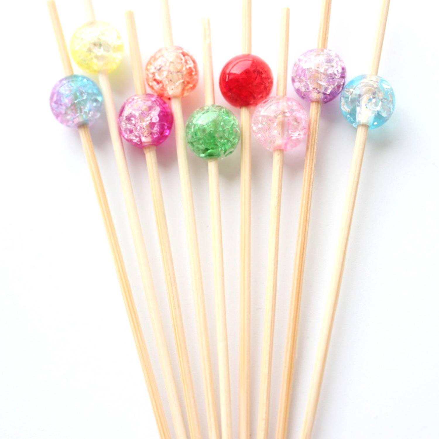 100 PCS Disposable Decorative Cocktail Picks 1