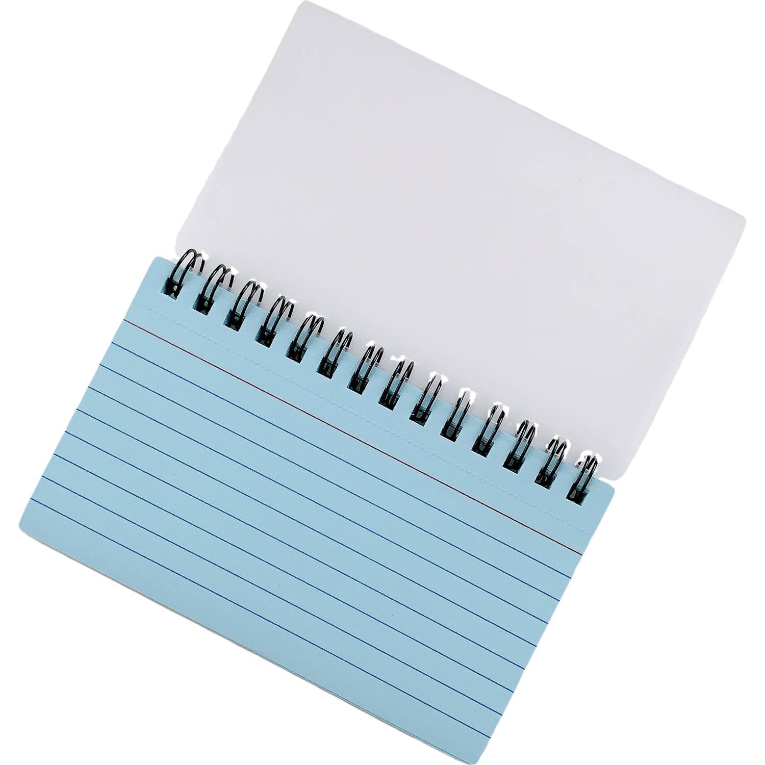 50 Sheets Tearable Spiral Bound Lined Index Cards 8