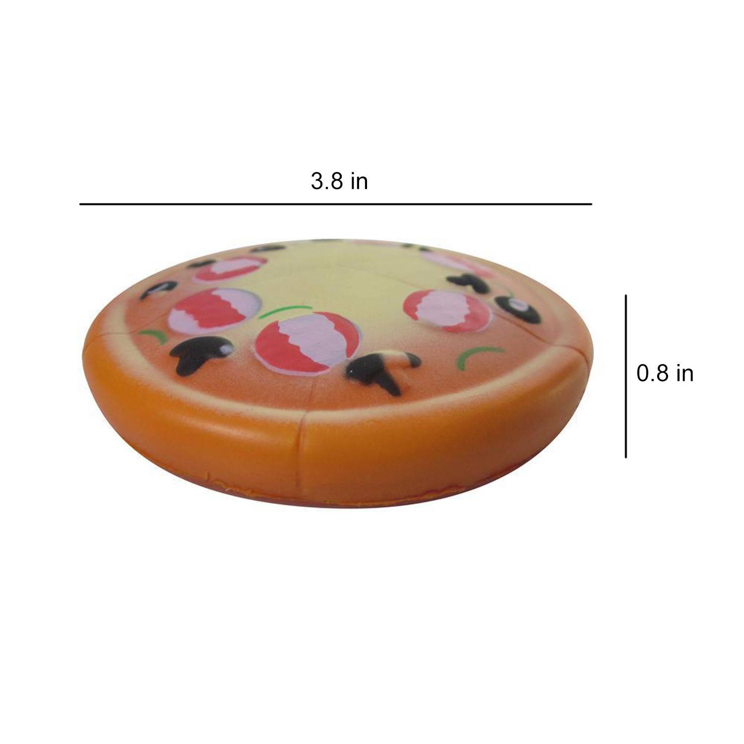 Pizza Shaped Soft PU Stress Reliever 4