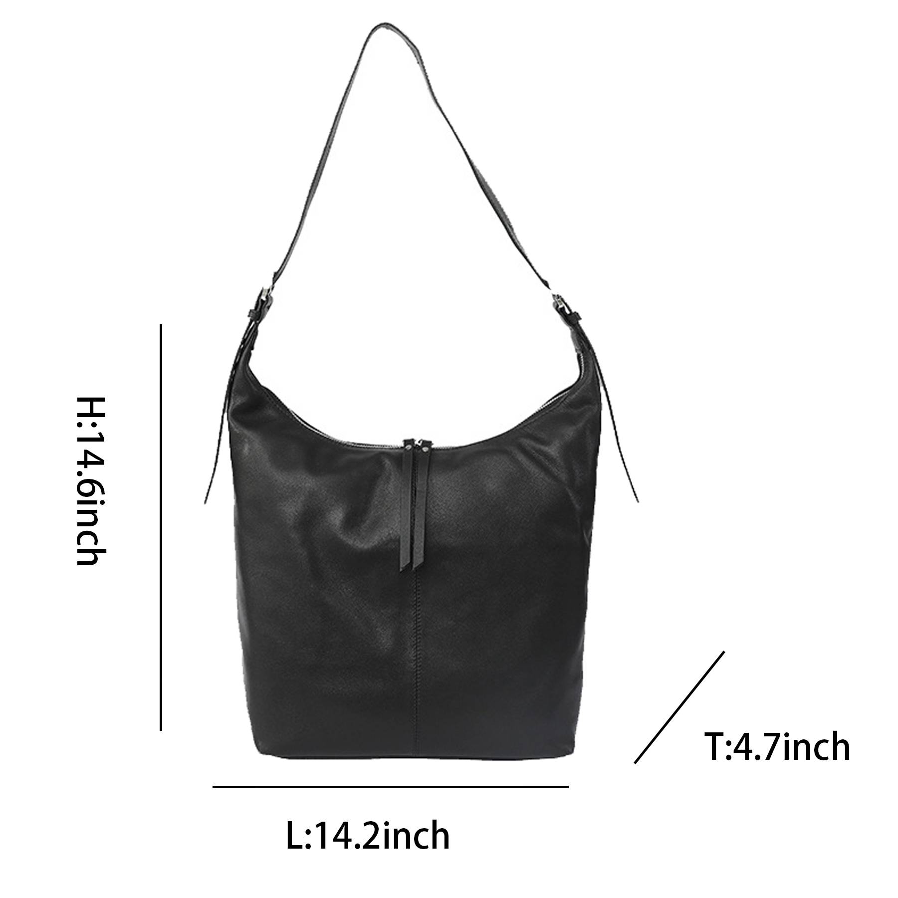 Genuine Leather Bucket Bags 4