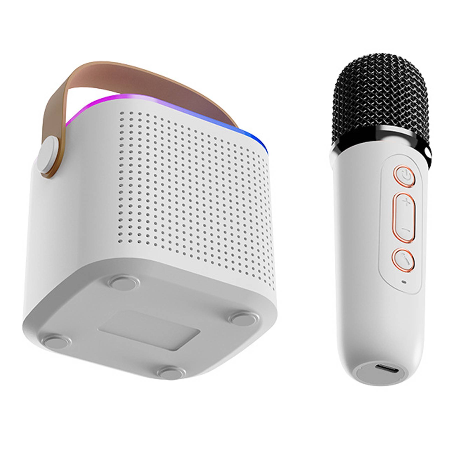 Portable Microphone and Speaker Integrated Device 3