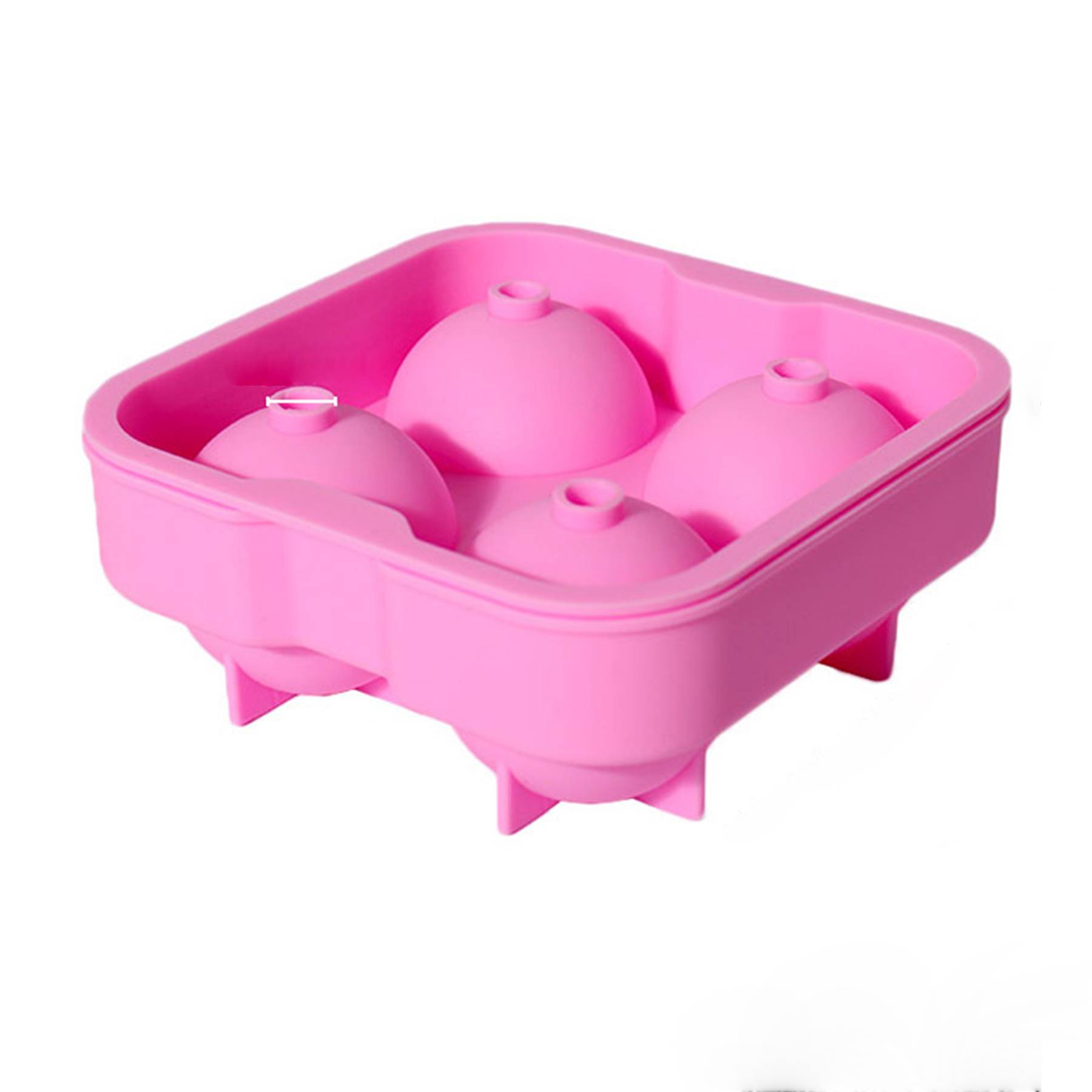 Silicone Round Ice Cube Tray 3