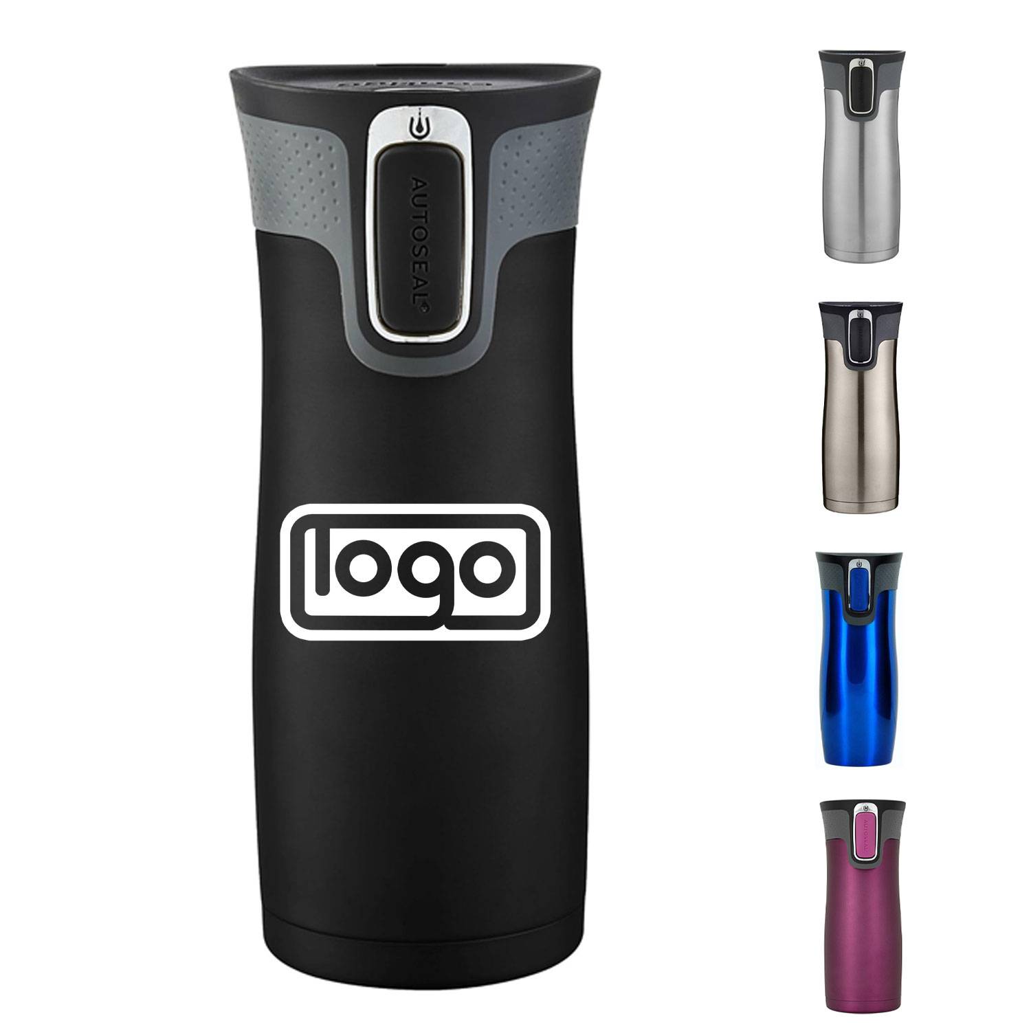16oz Stainless Steel Water Bottle