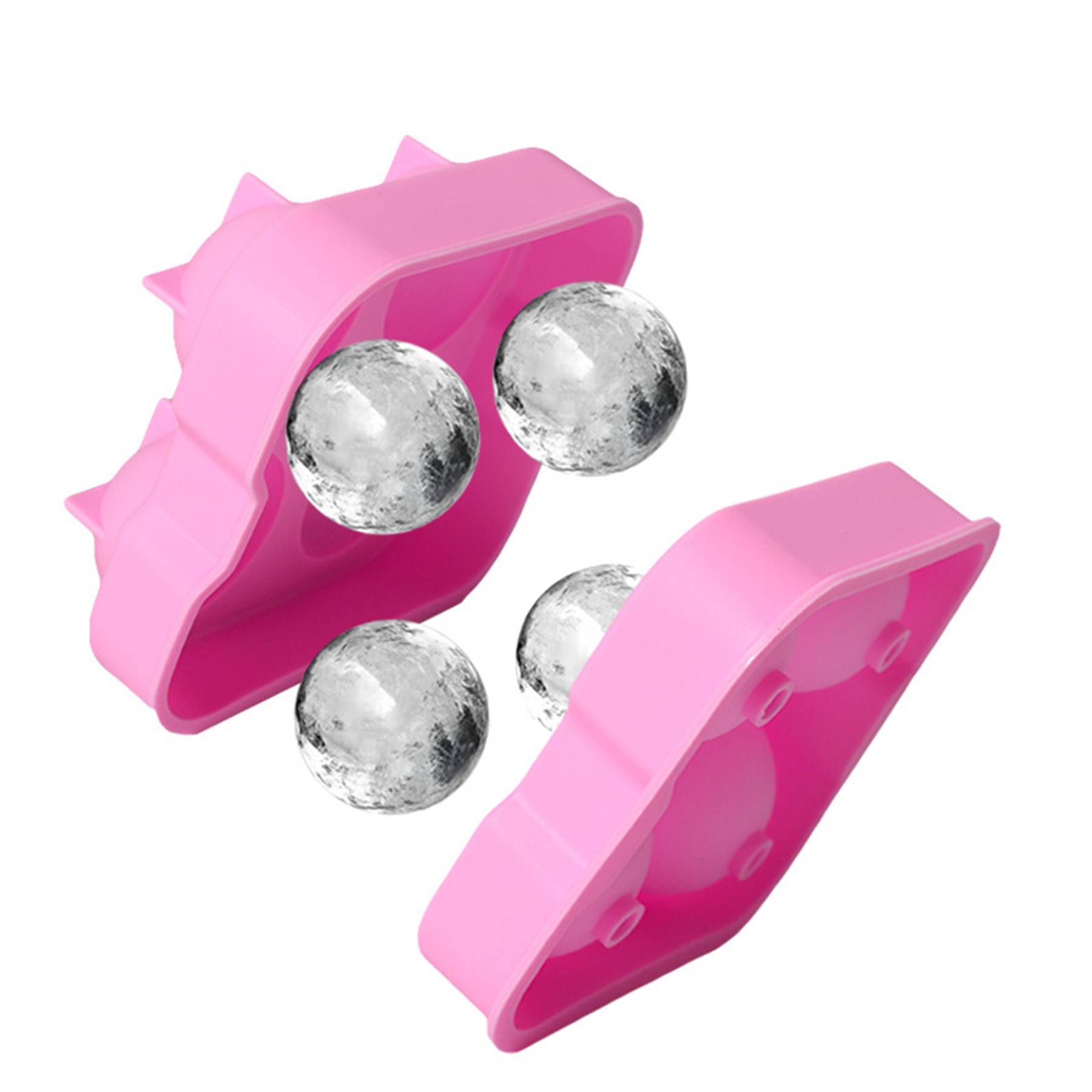 Silicone Round Ice Cube Tray 4