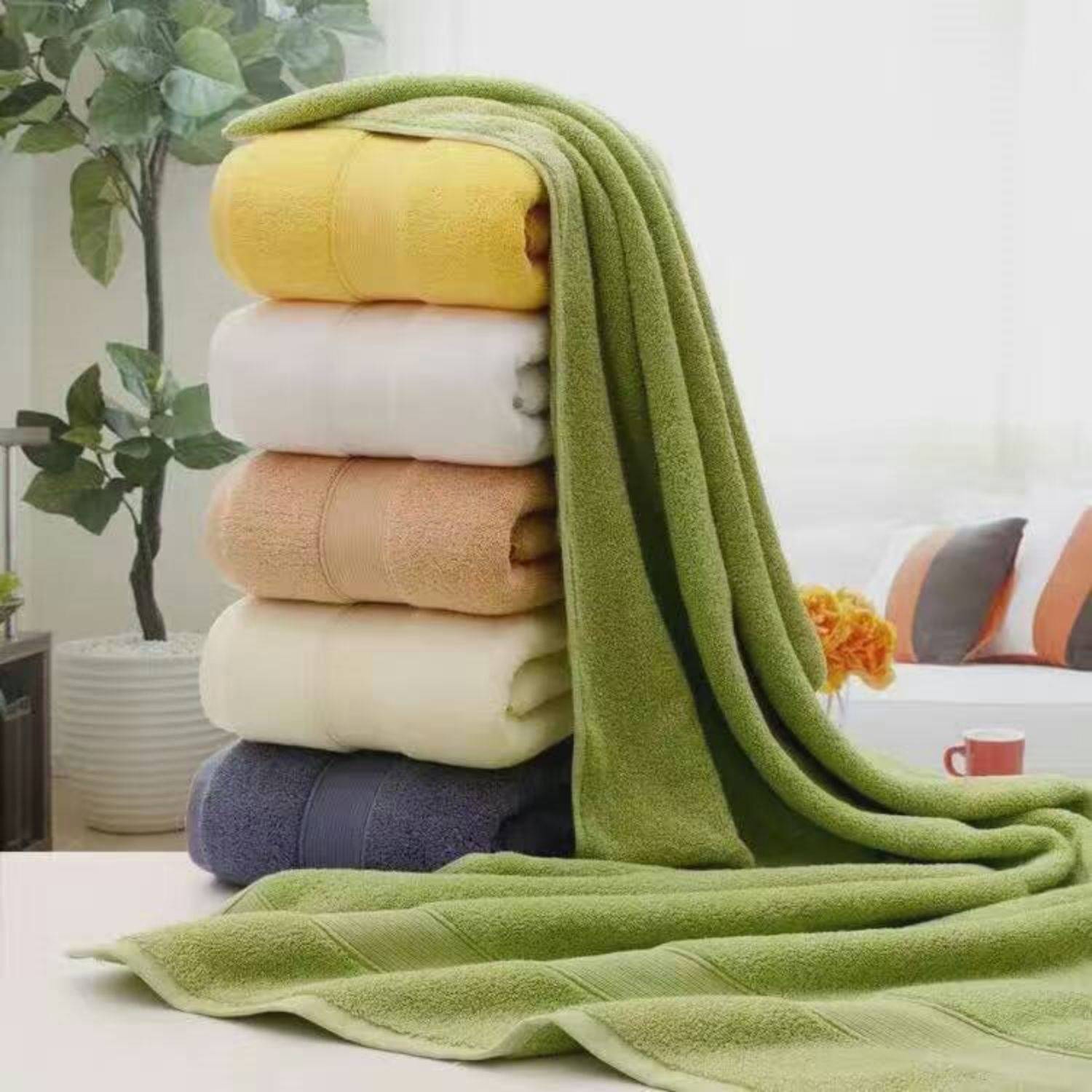 Cotton Bathroom Hotel Towel 4