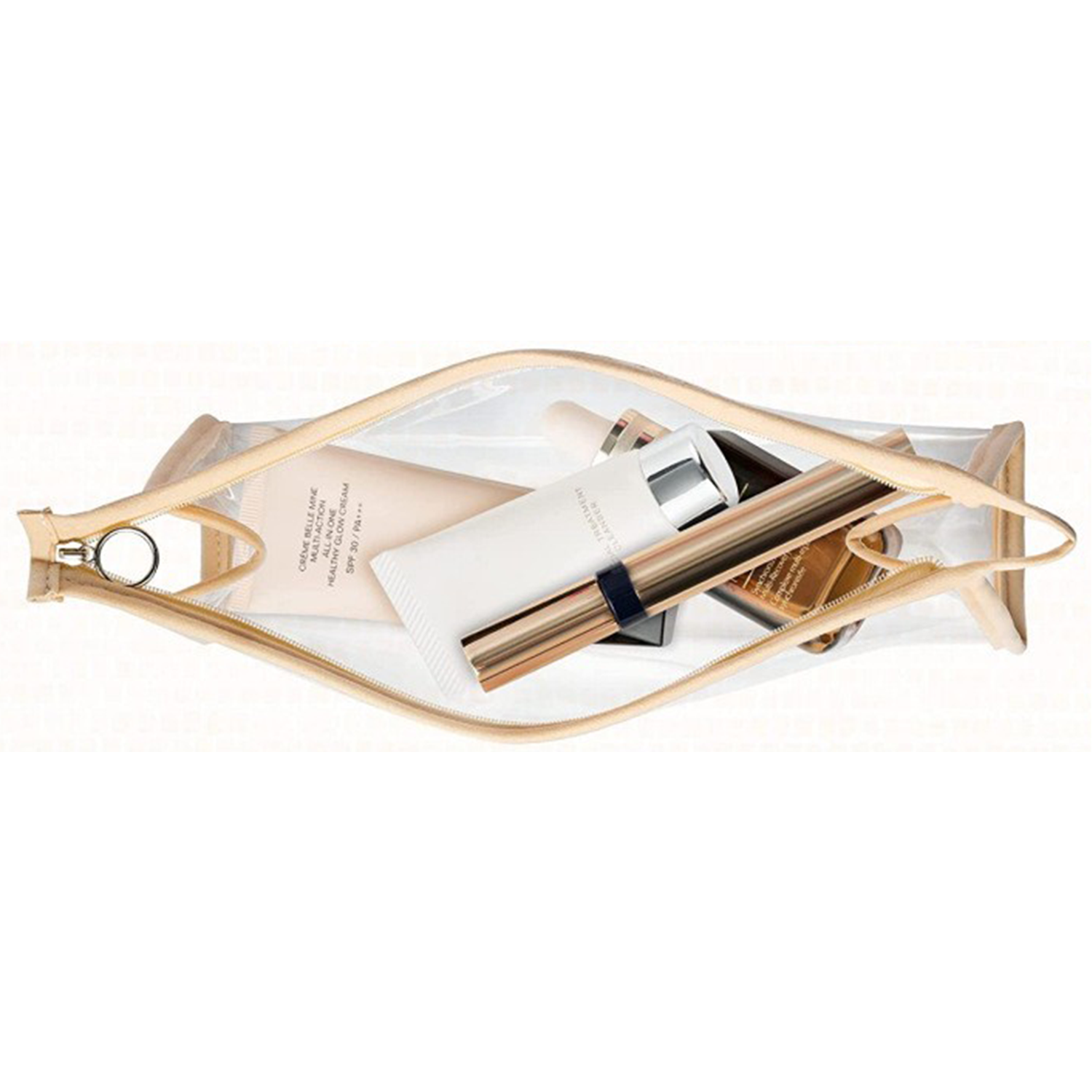 Small Straw Clear Makeup Bags 4