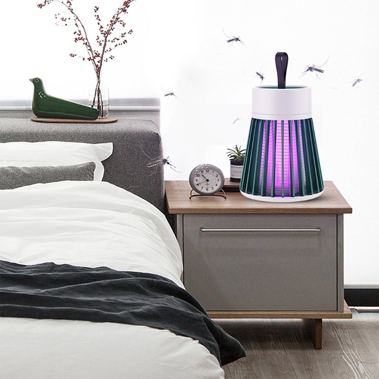 Romanticized rechargeable mosquito-repelling lamp 4