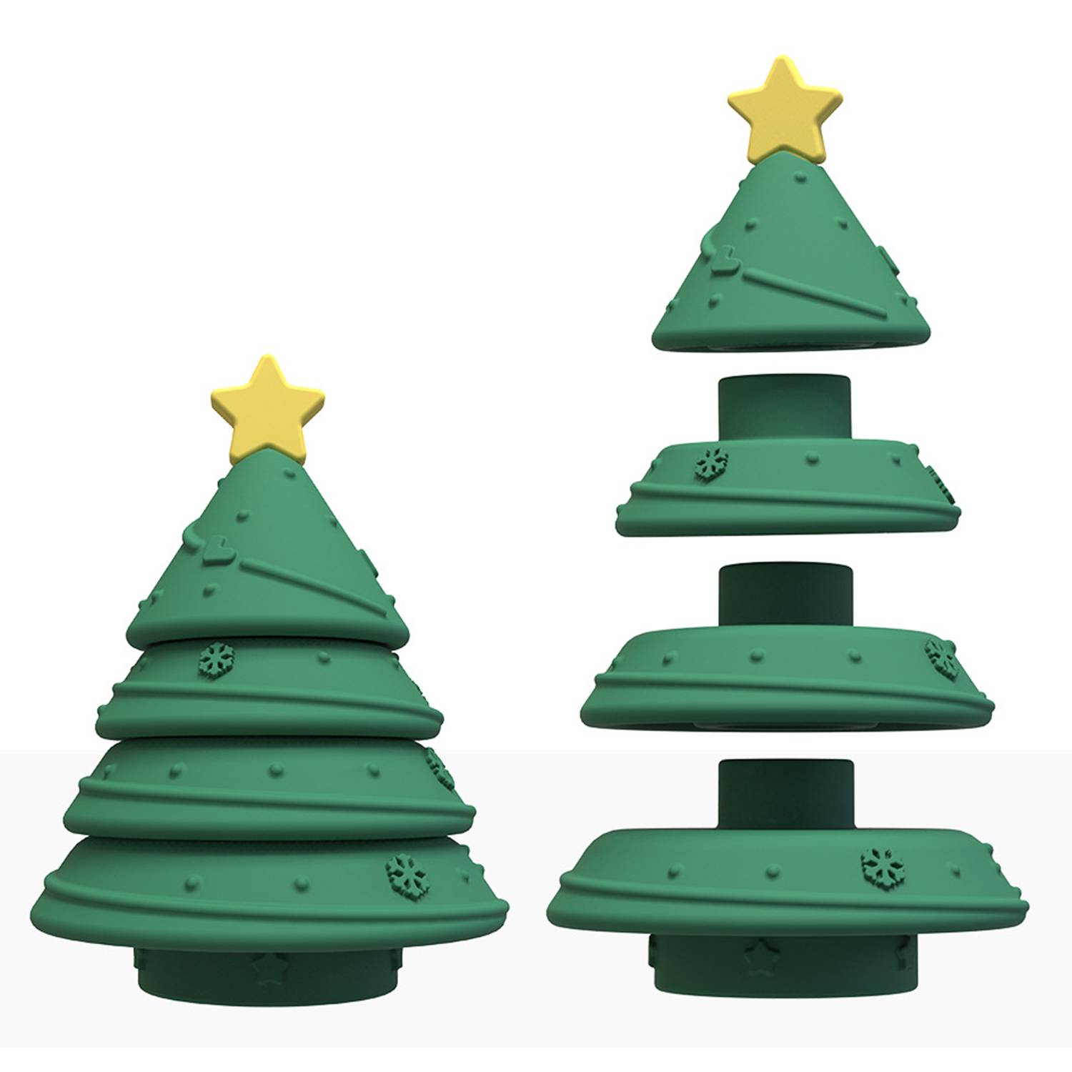 Baby Silicone Building Blocks Toy 1