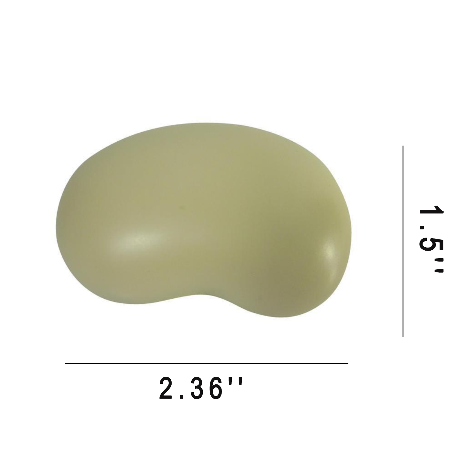 PU Foam Soy Bean Stress Reliever Toy 4