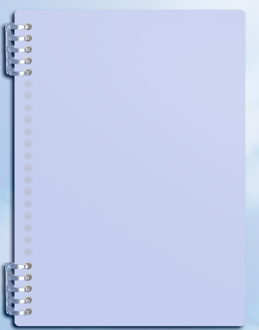 B5 loose-leaf notebook 8