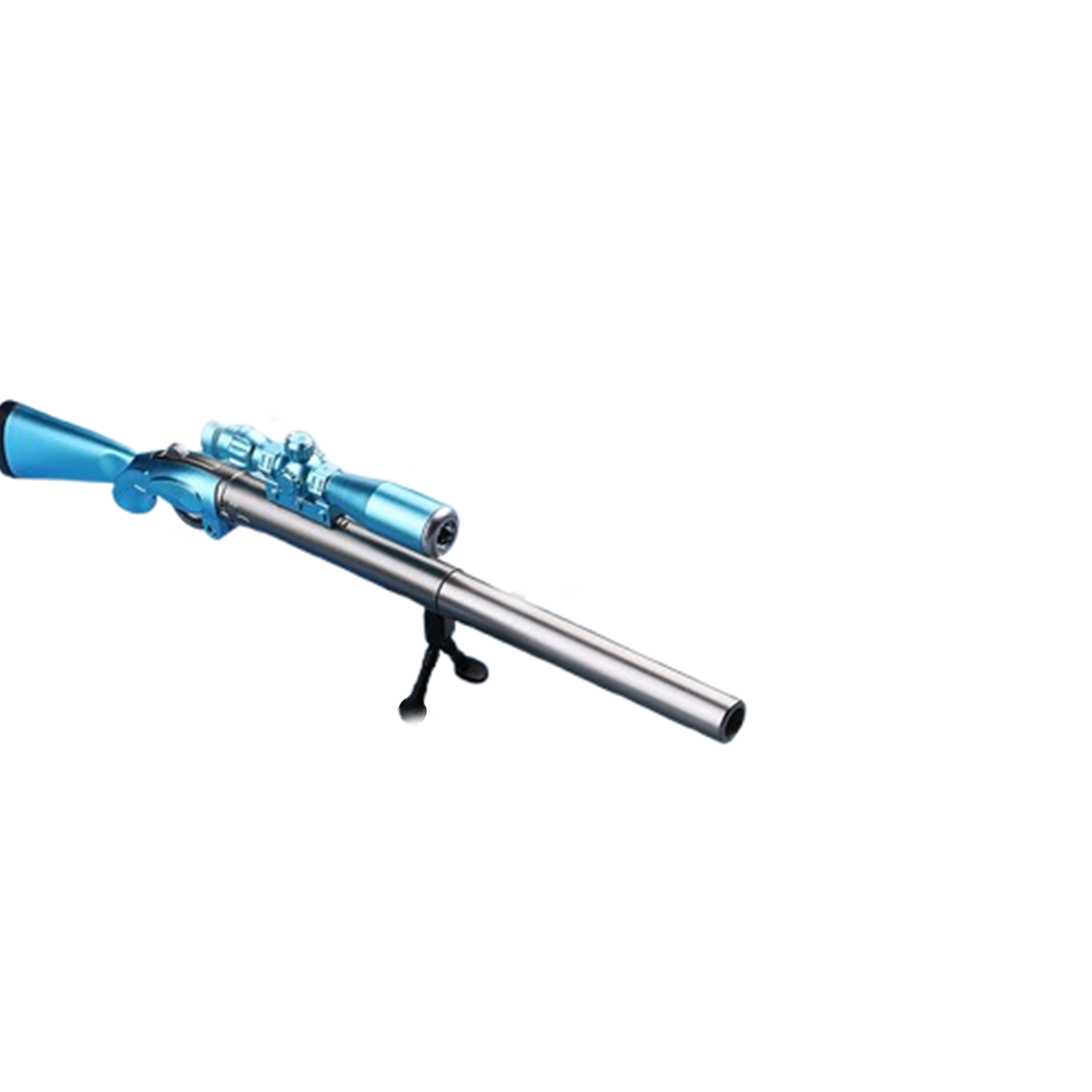 Sniper Rifle Black Gel Ink LED Light Pen 1
