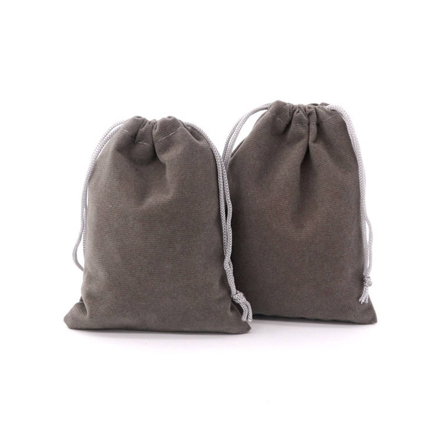 Flannelette Drawstring Small Storage Bag 3