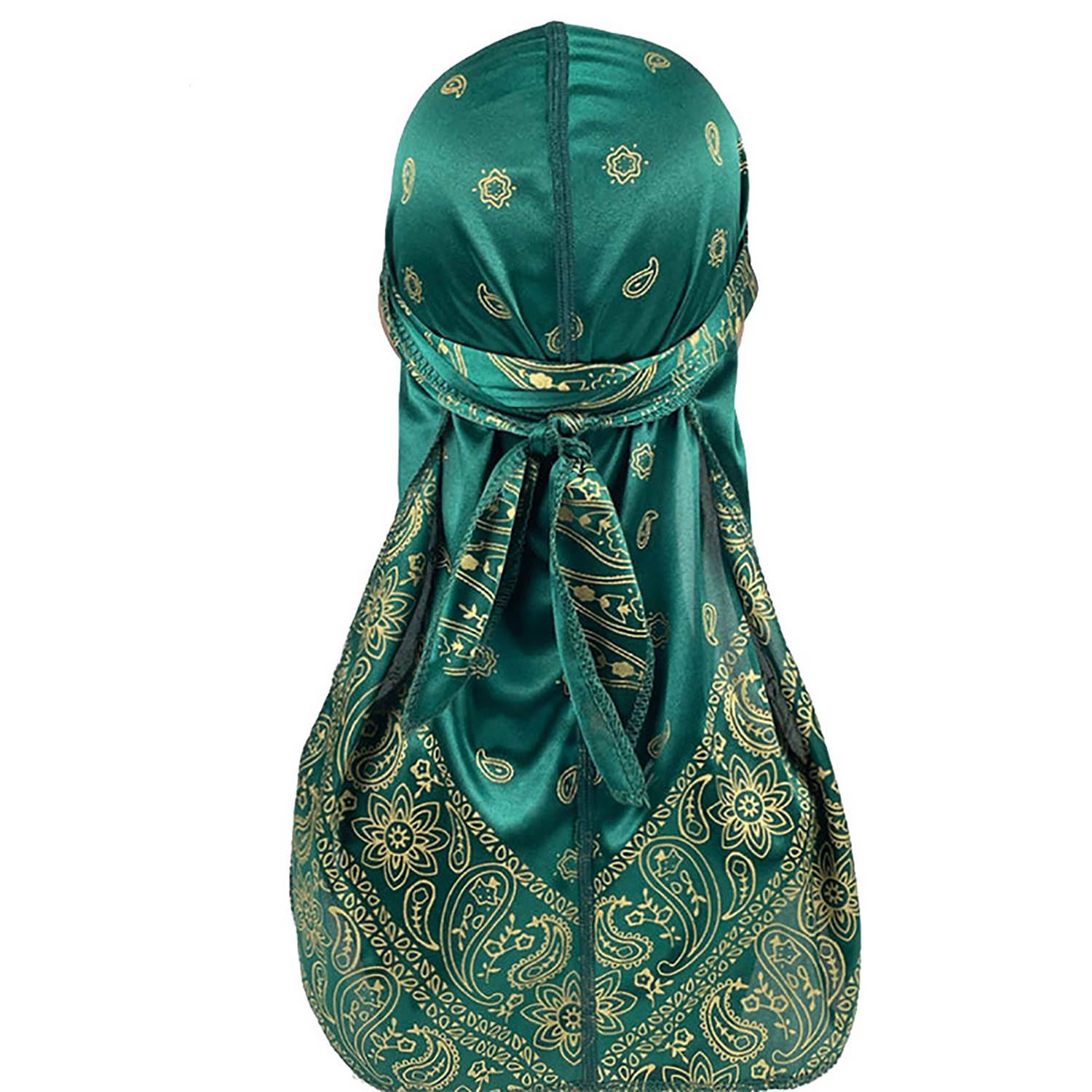 Unisex Silky Durag Long Tail Headwrap 4