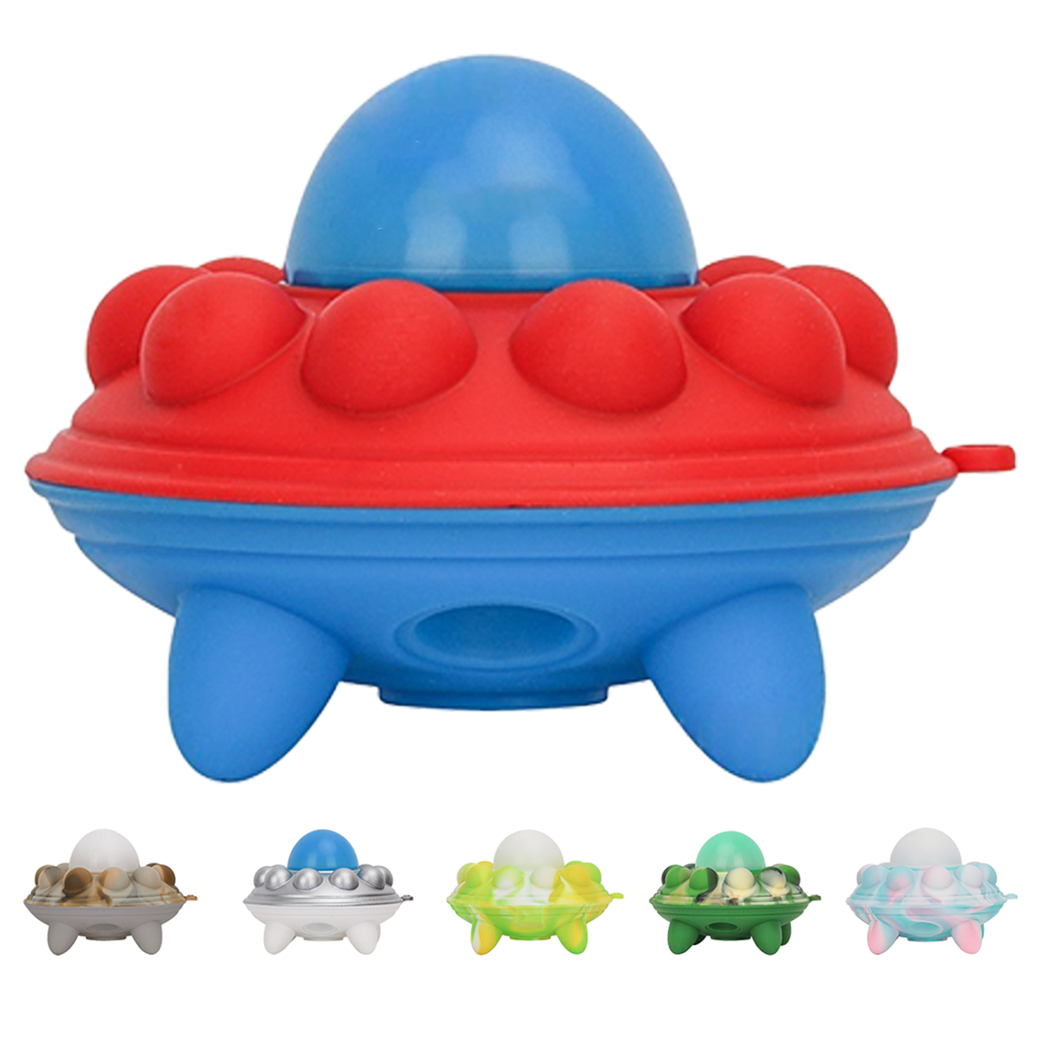 Silicone UFO Pop Stress Relief Fidget Toy 6