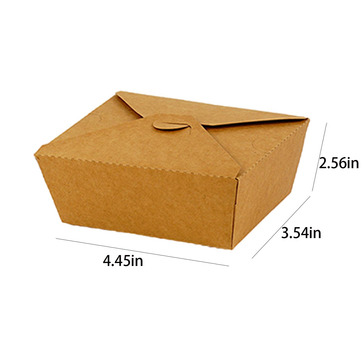 Disposable Oil Resistant Food Paper Box 3