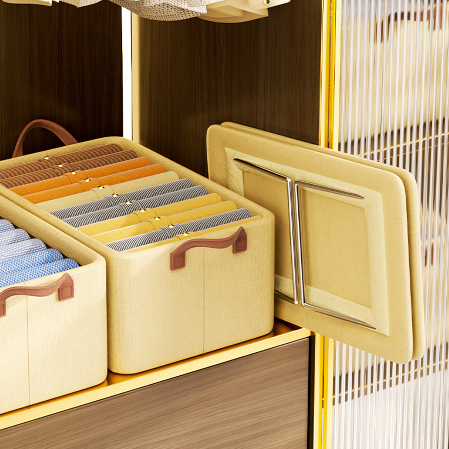 Collapsible Canvas Storage Basket 5