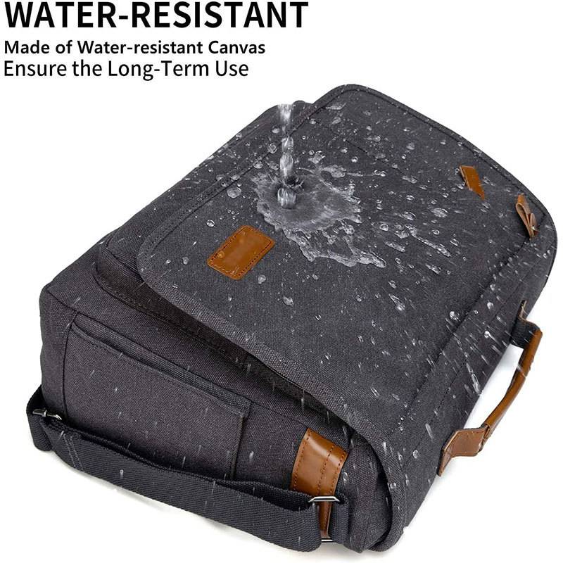 OXford Laptop 17-17.3 Inch ater-resistant Canvas Bag 6