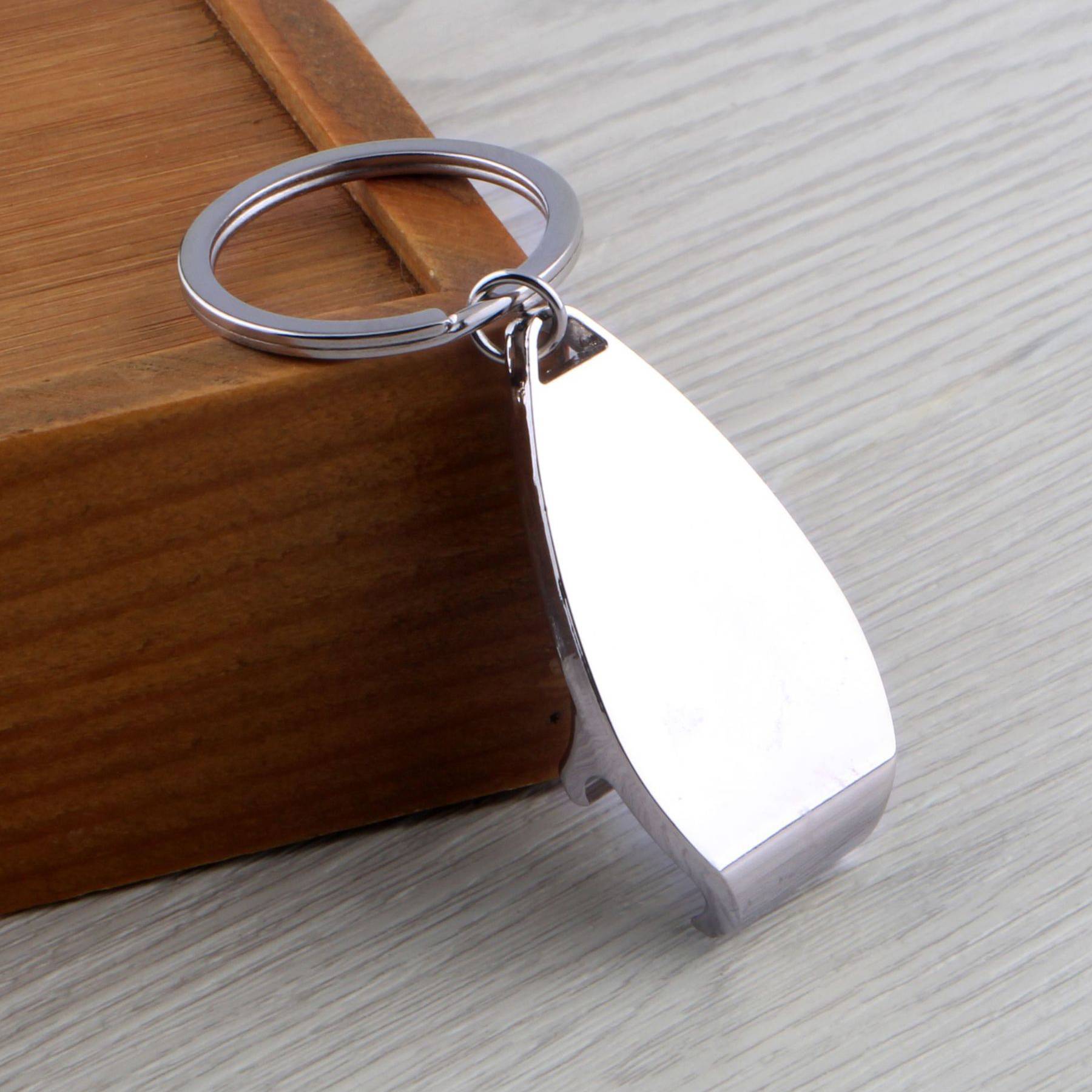 Personalized Metal Bottle Opener Keychain With compass 4
