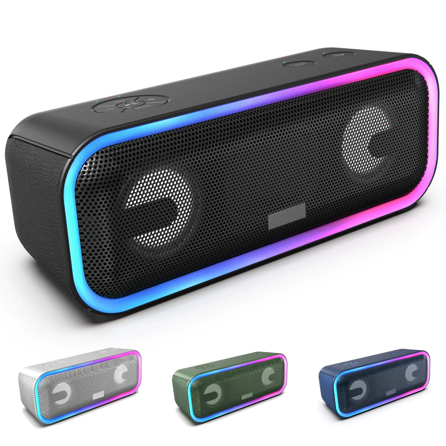 Outdoor Waterproof Wireless Bluetooth Speaker 8