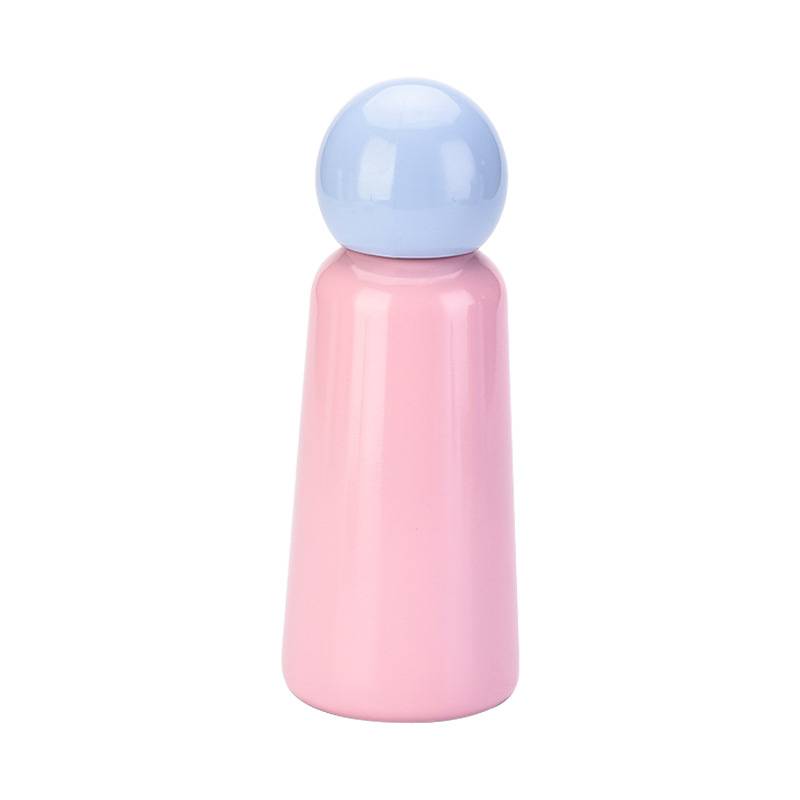 12.3oz Stainless steel round head Insulated bottle 6