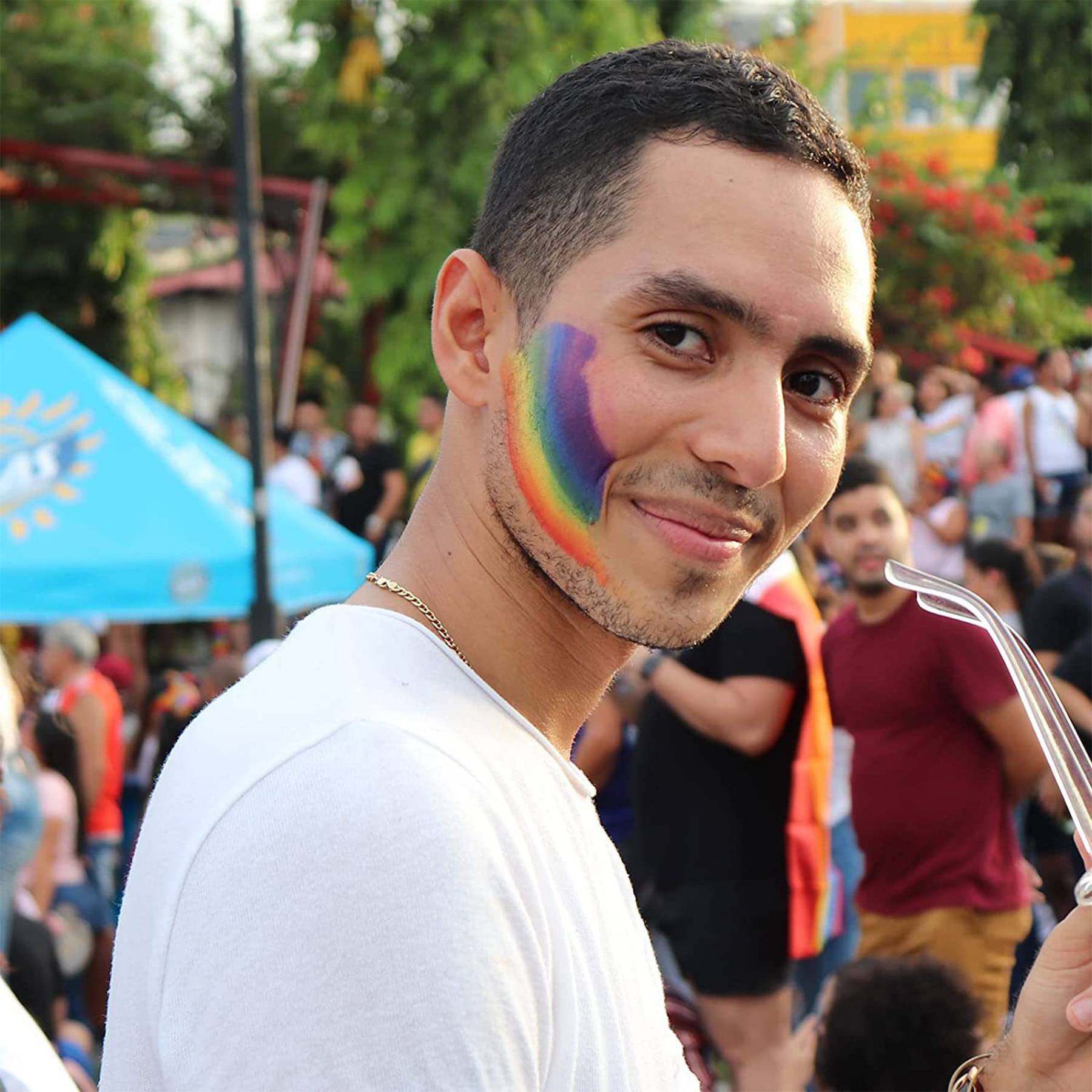 Pride Face Paint Rainbow 1