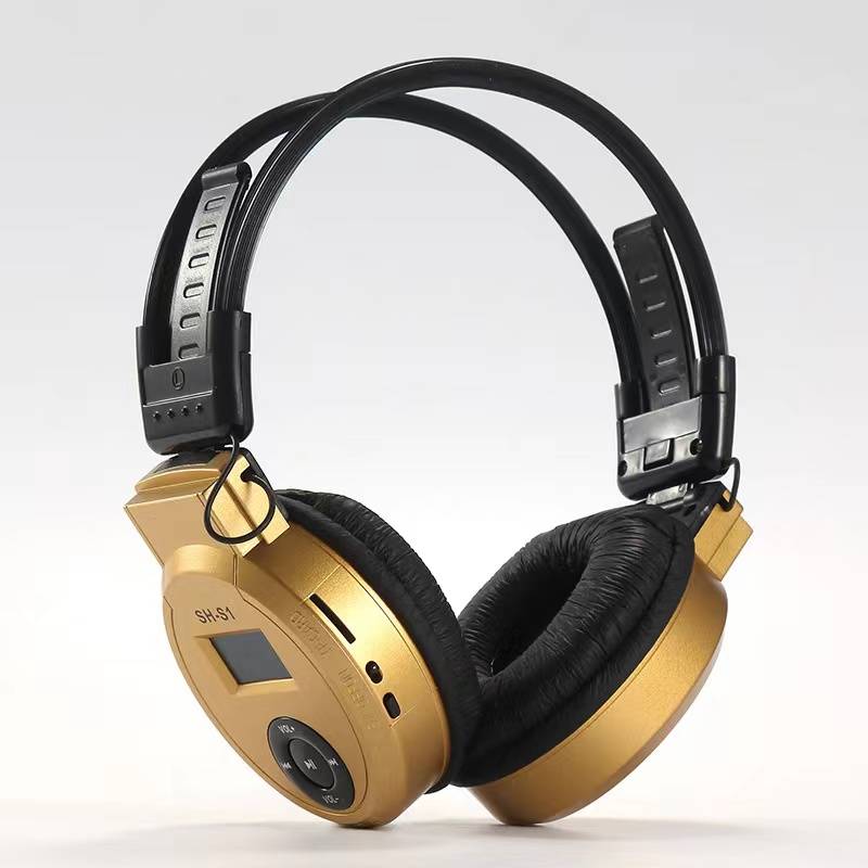 Sports folding radio headphones MP3 player 3