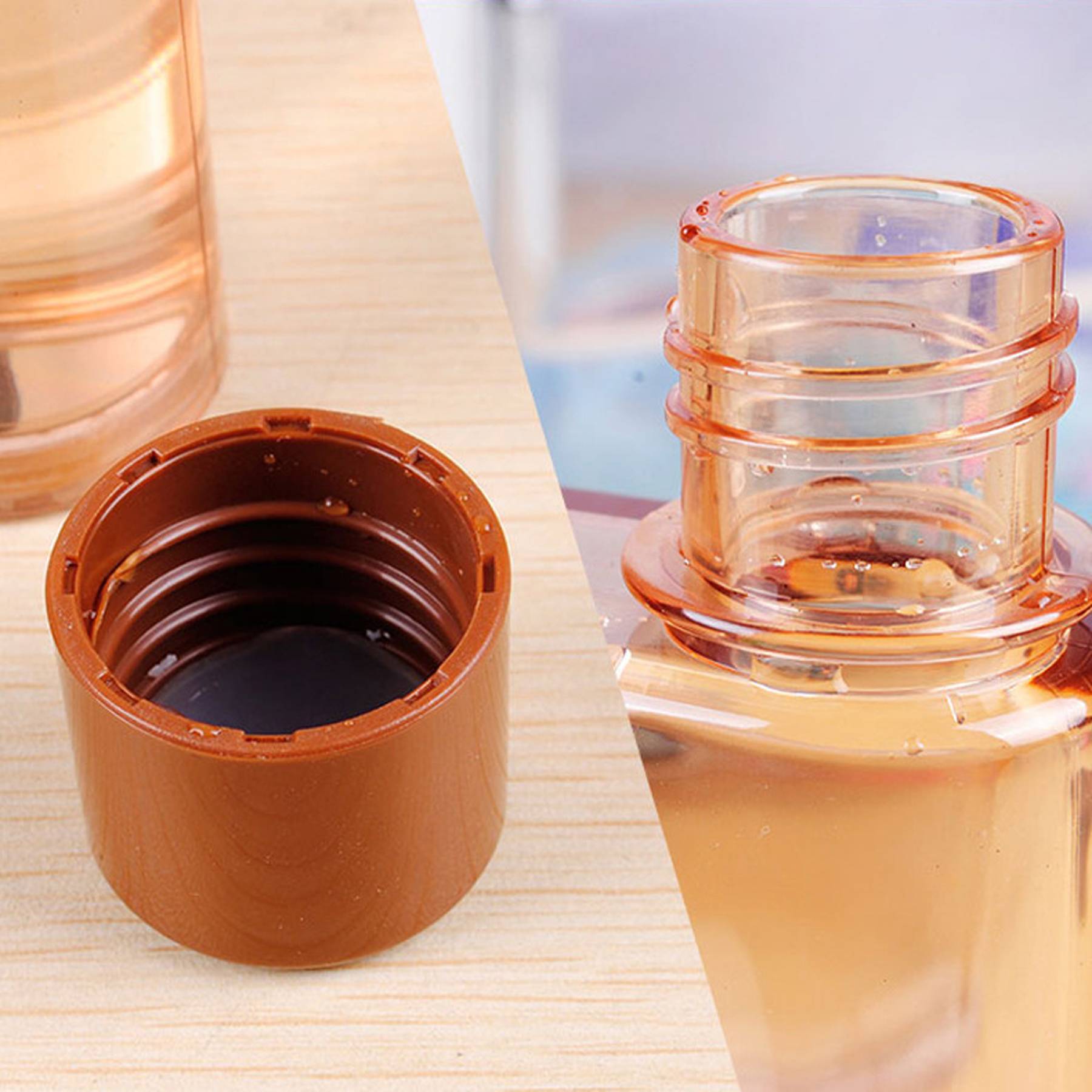 Flat Clear Outdoor Sports Drinking Customized Water Bottle 4