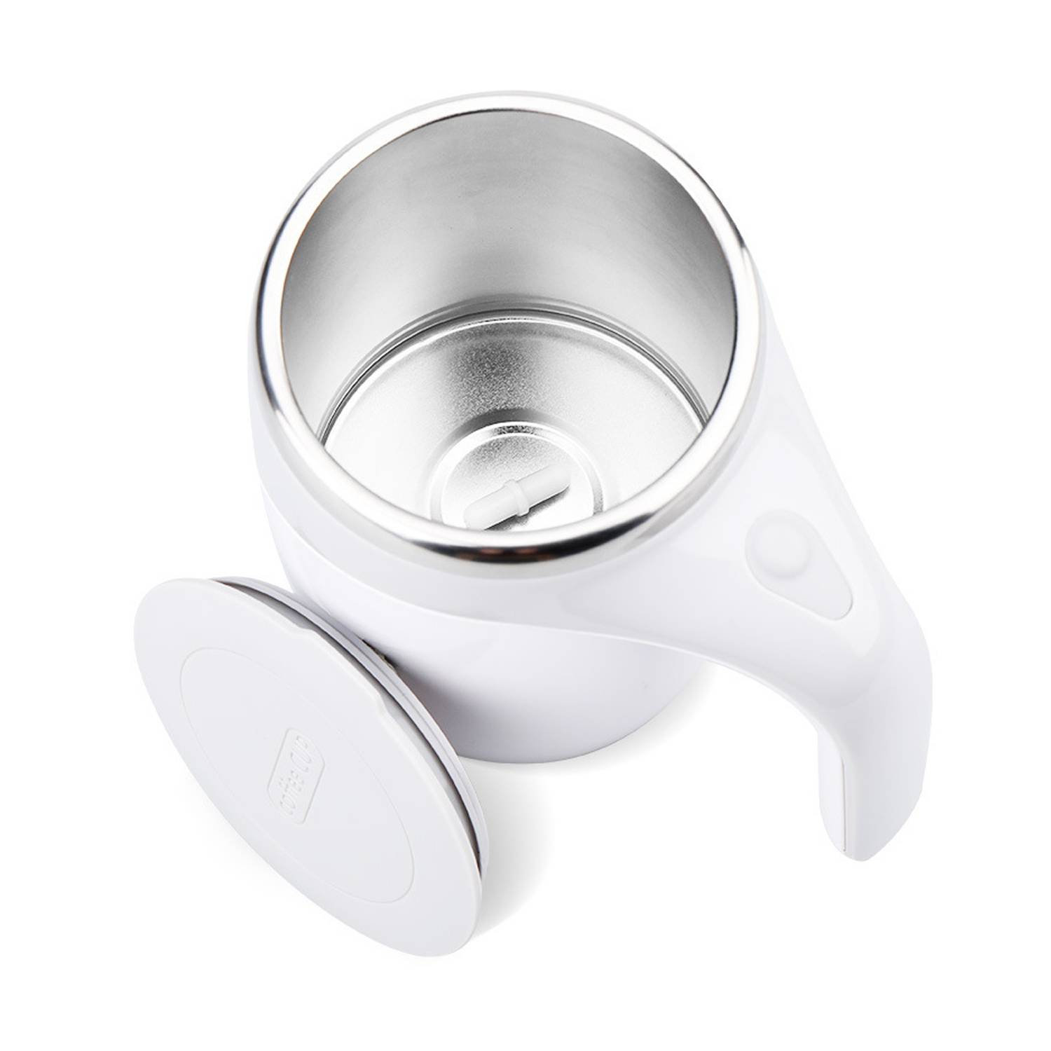 13oz Stainless Steel Self Stirring Coffee Mug 5