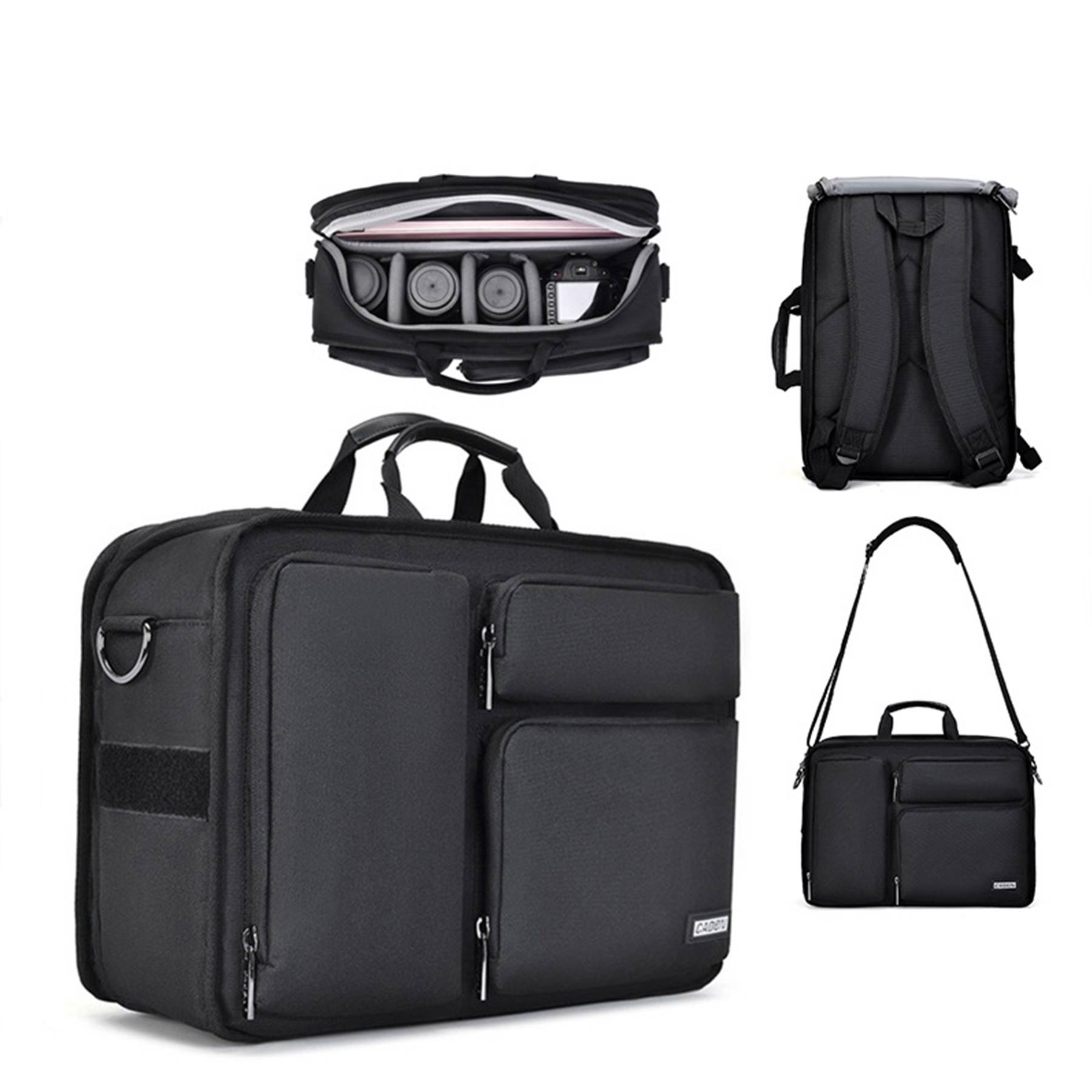 Nylon Waterproof Camera DSLR Large Cross-body Bag 7