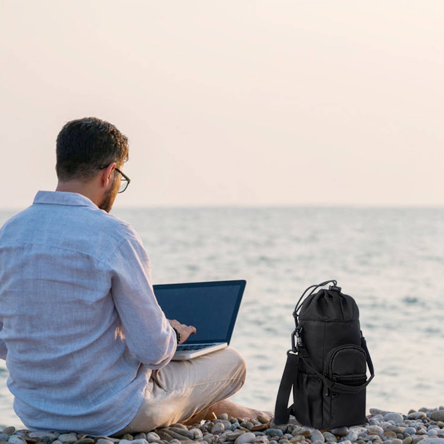 Water Bottle Carrier Crossbody Bag 9