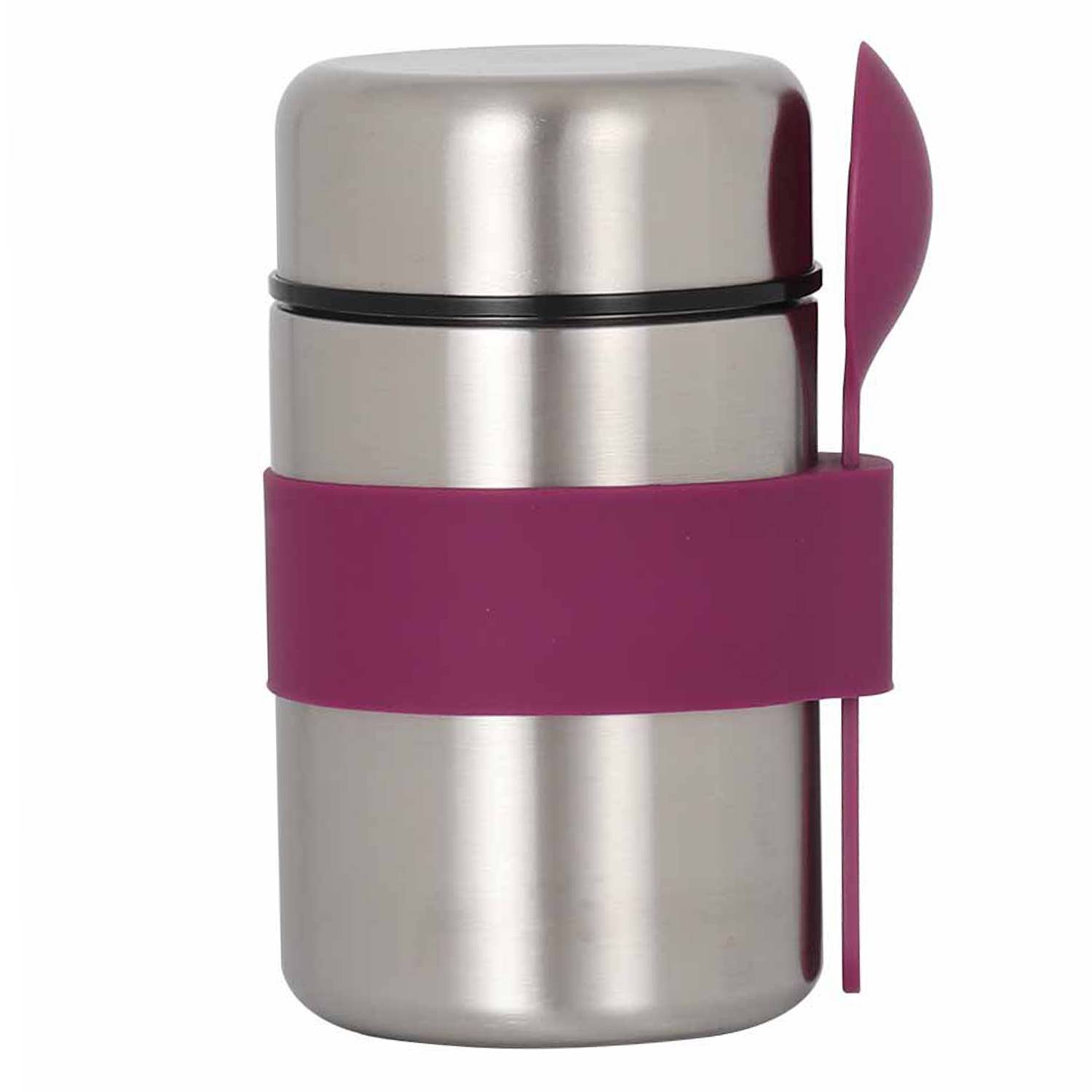 13oz Stainless Steel Stew Beaker w/ Spoon 5