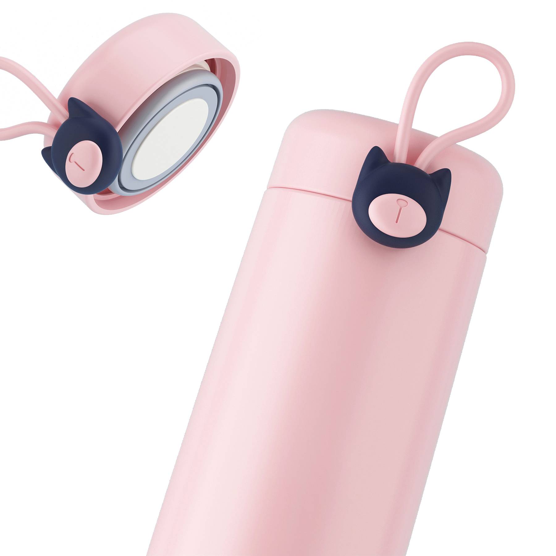 9oz stainless steel cartoon cute portable insulation bottle 7