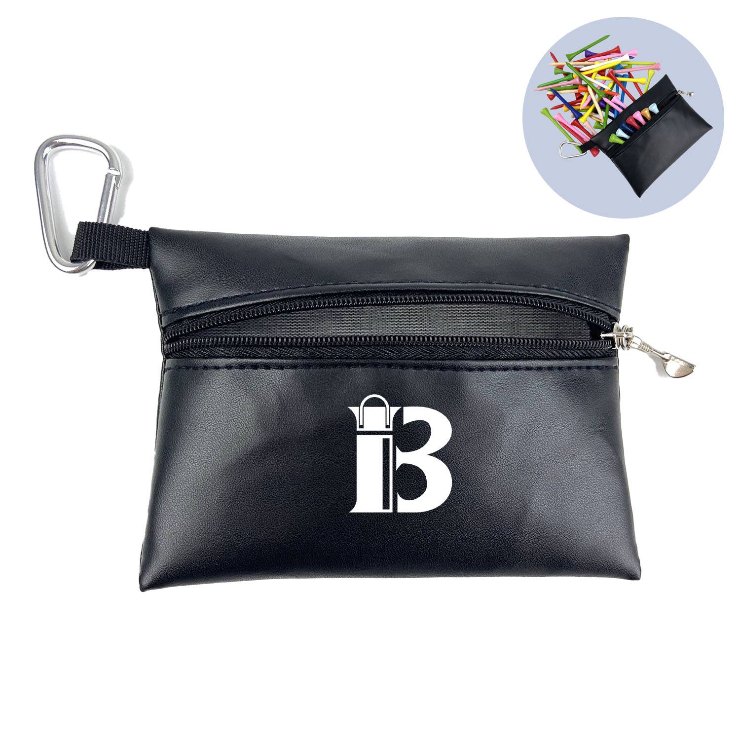 PU Golf Tee Bag