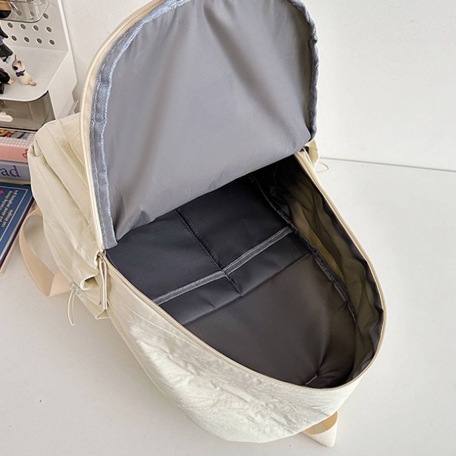 Lightweight Large Capacity Nylon Backpack 1
