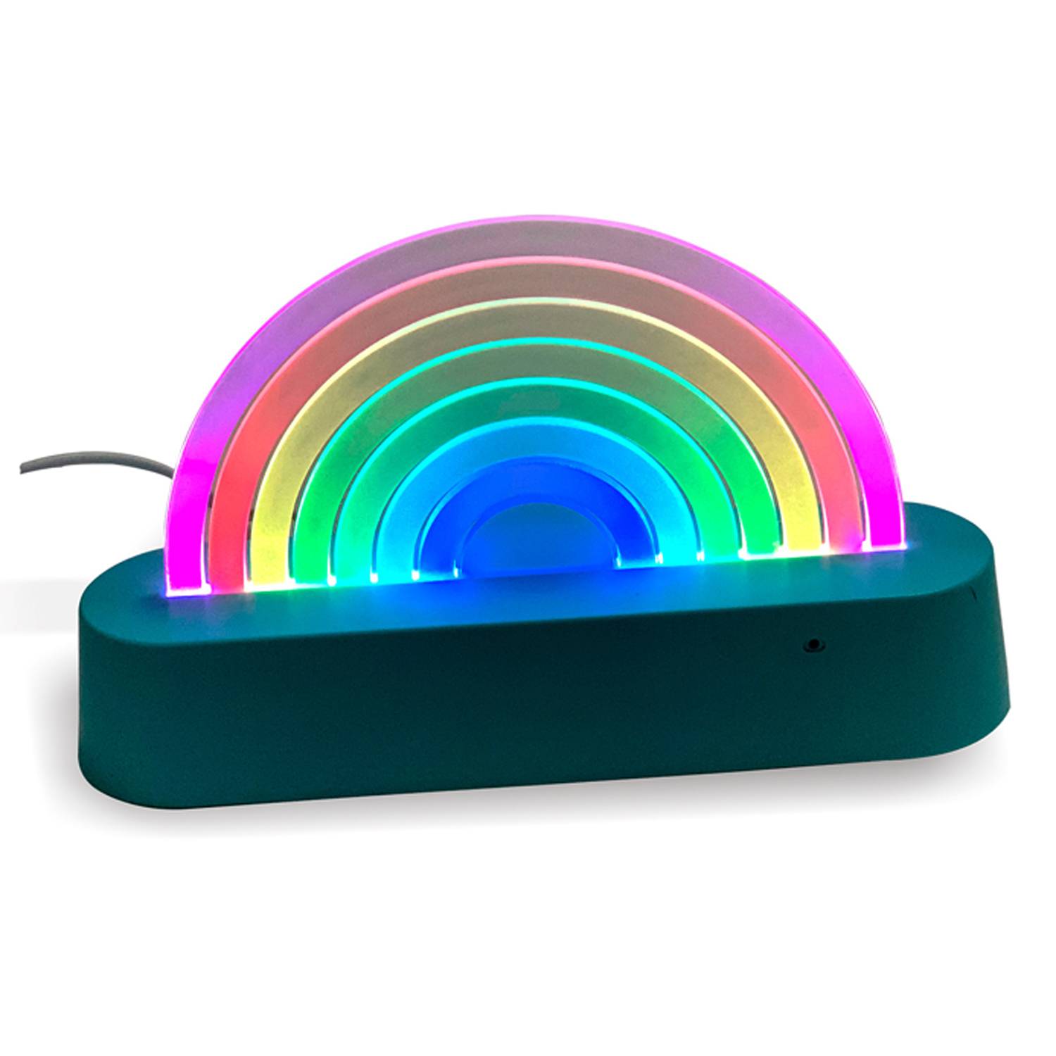 Voice Control LED Rainbow Night Light 4