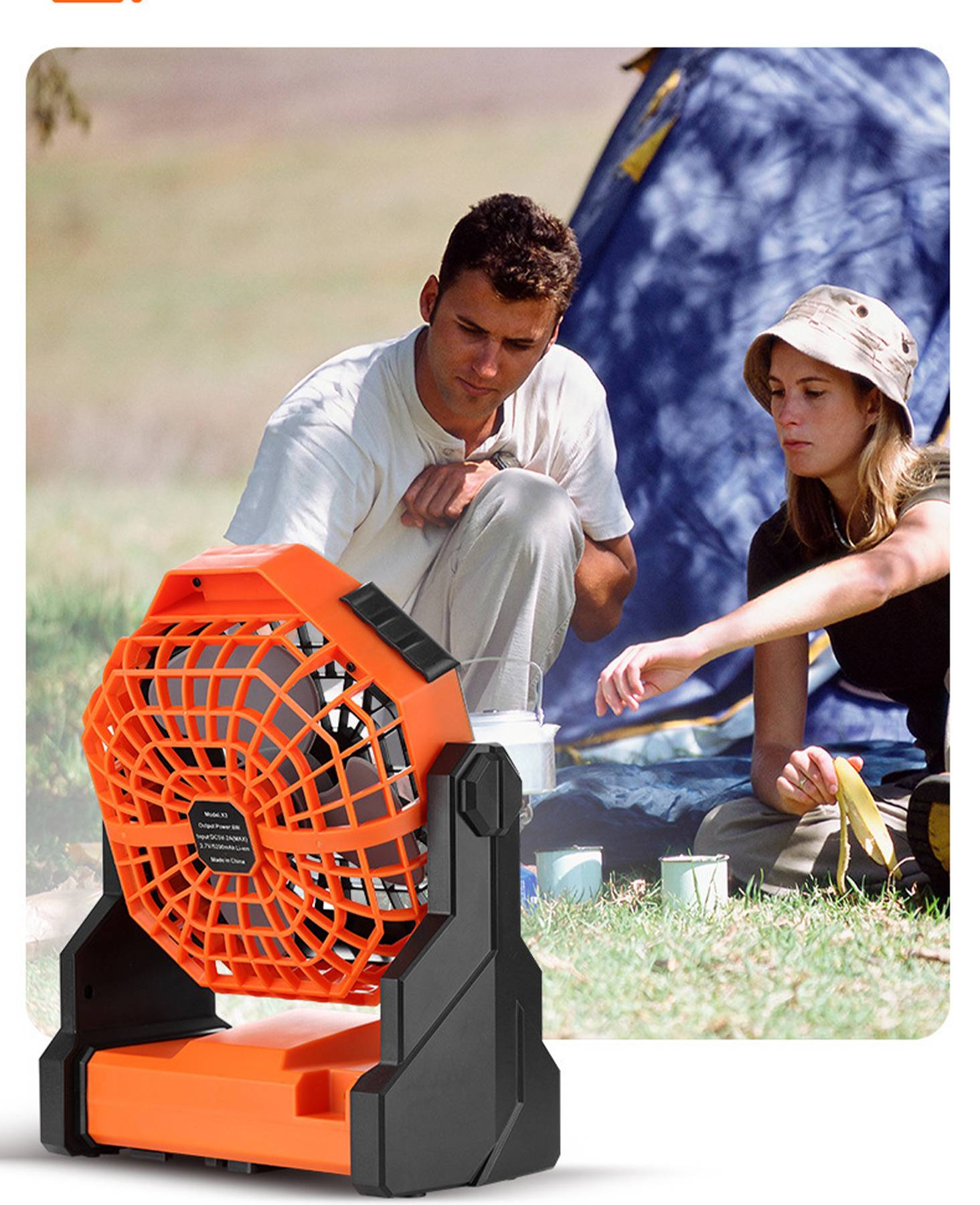 Tent Rechargeable Fan 2