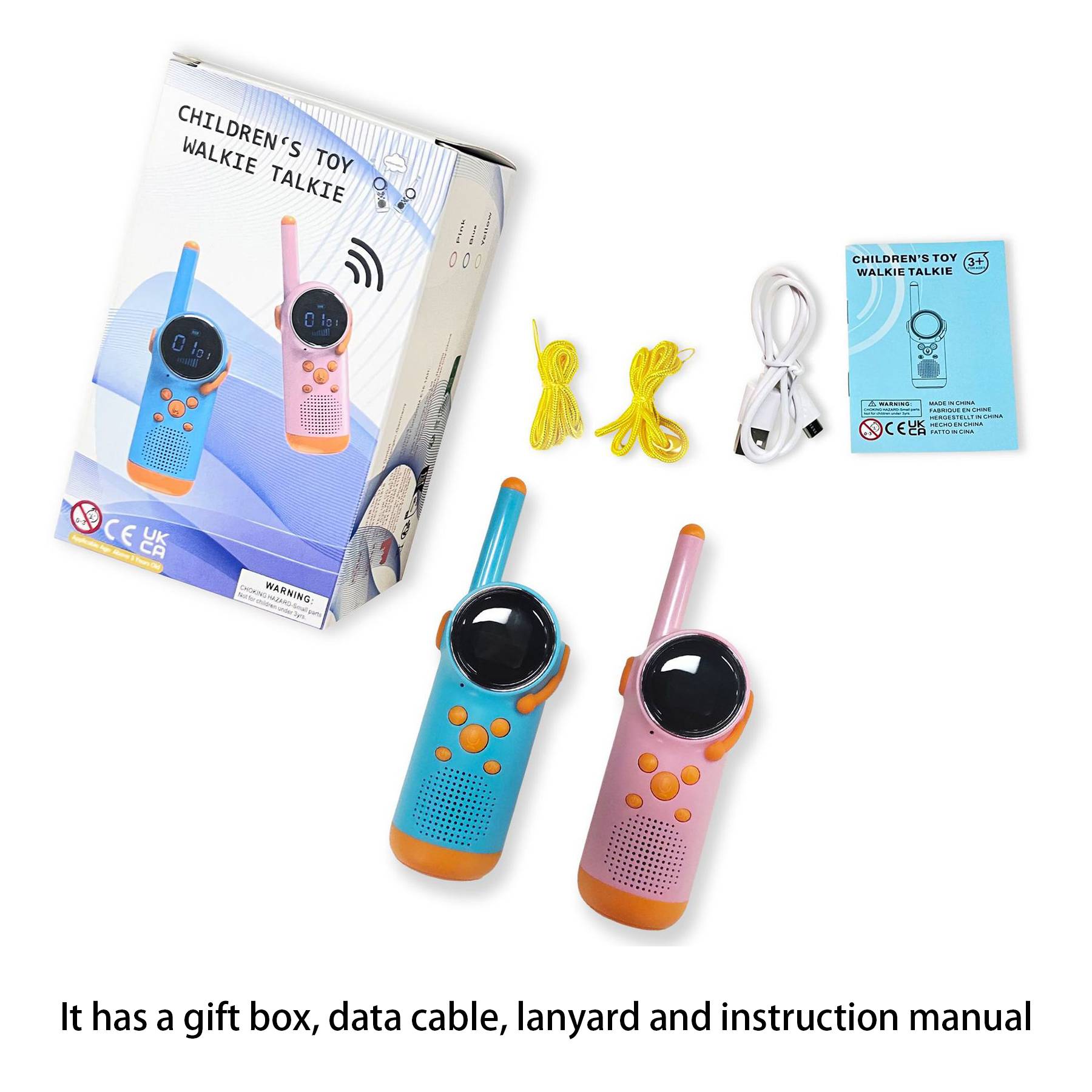 Abs Parent-child children's wireless walkie-talkie toys 5