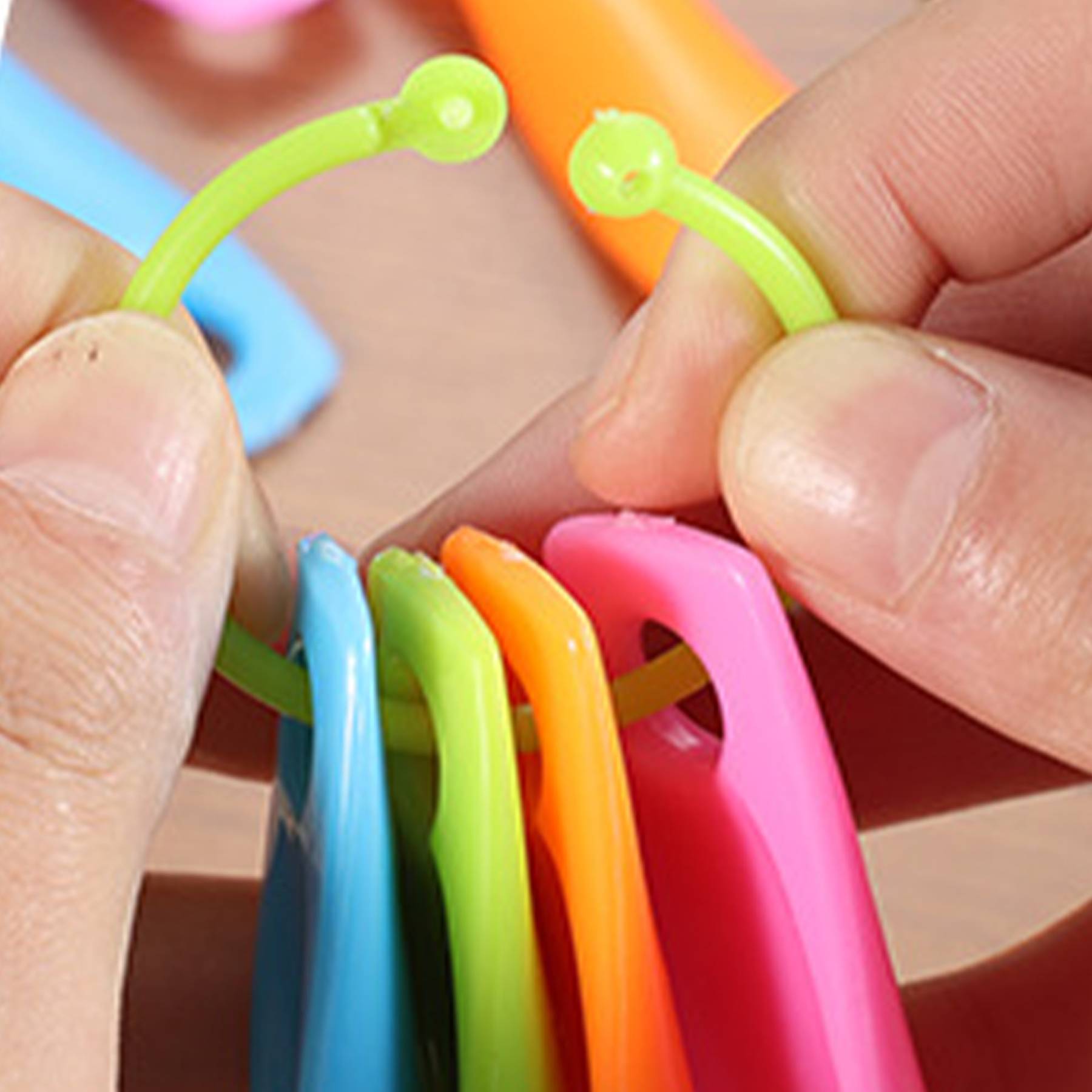 Colorful Measuring Plastic Spoons 4-Piece Set 7