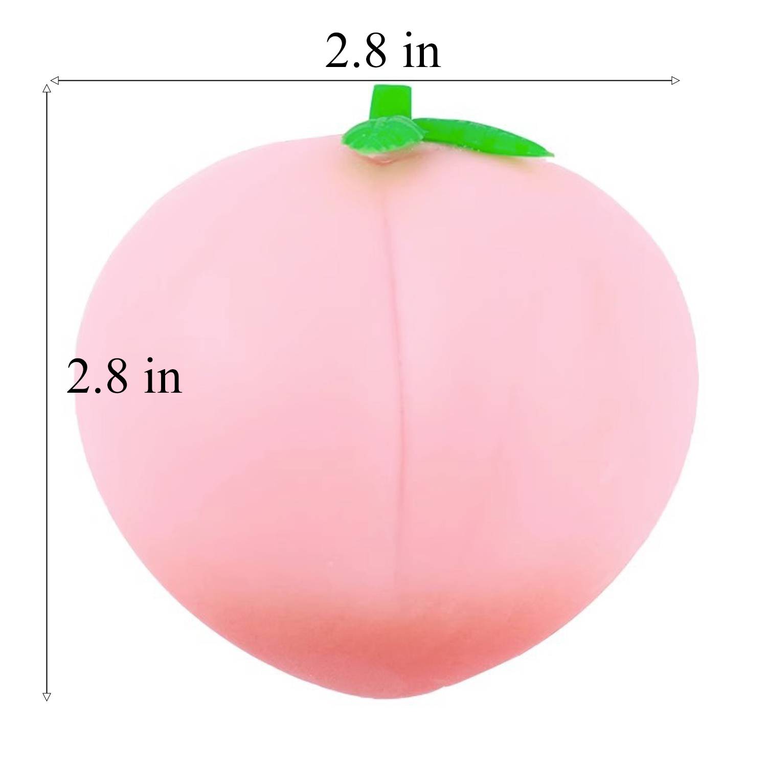PU Foam Peach Stress Reliever Toys 4