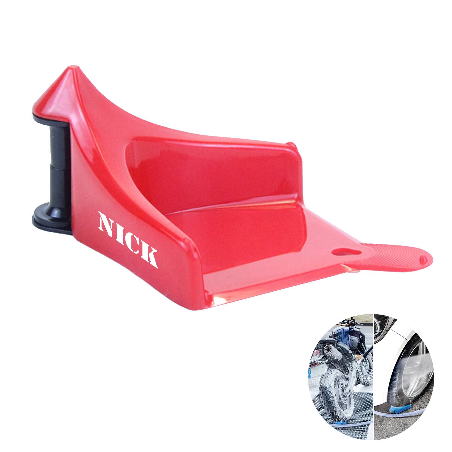 Portable Triangle Rubber Anti Slip Car Stopper