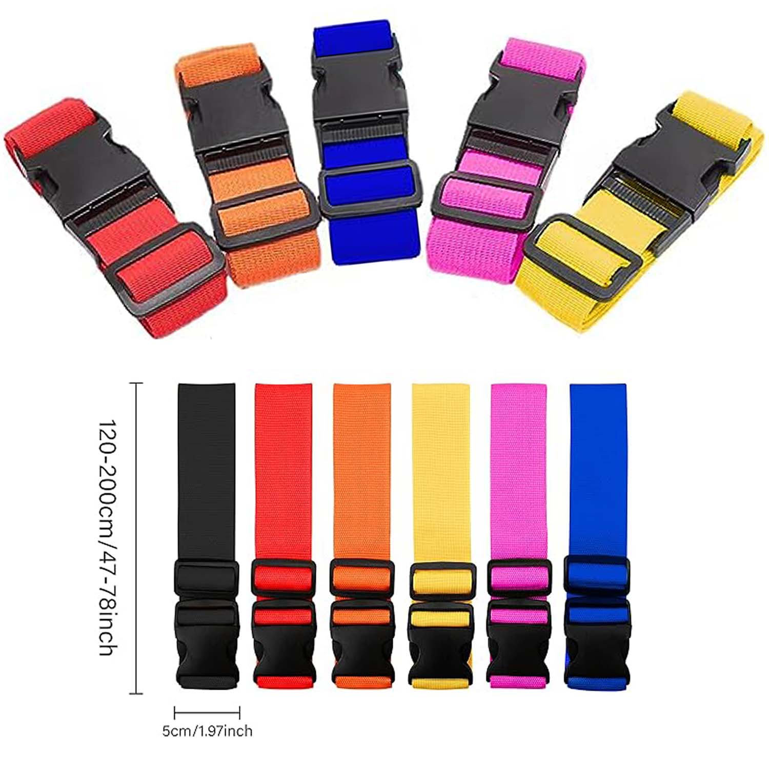 Adjustable Luggage Packing Straps 2