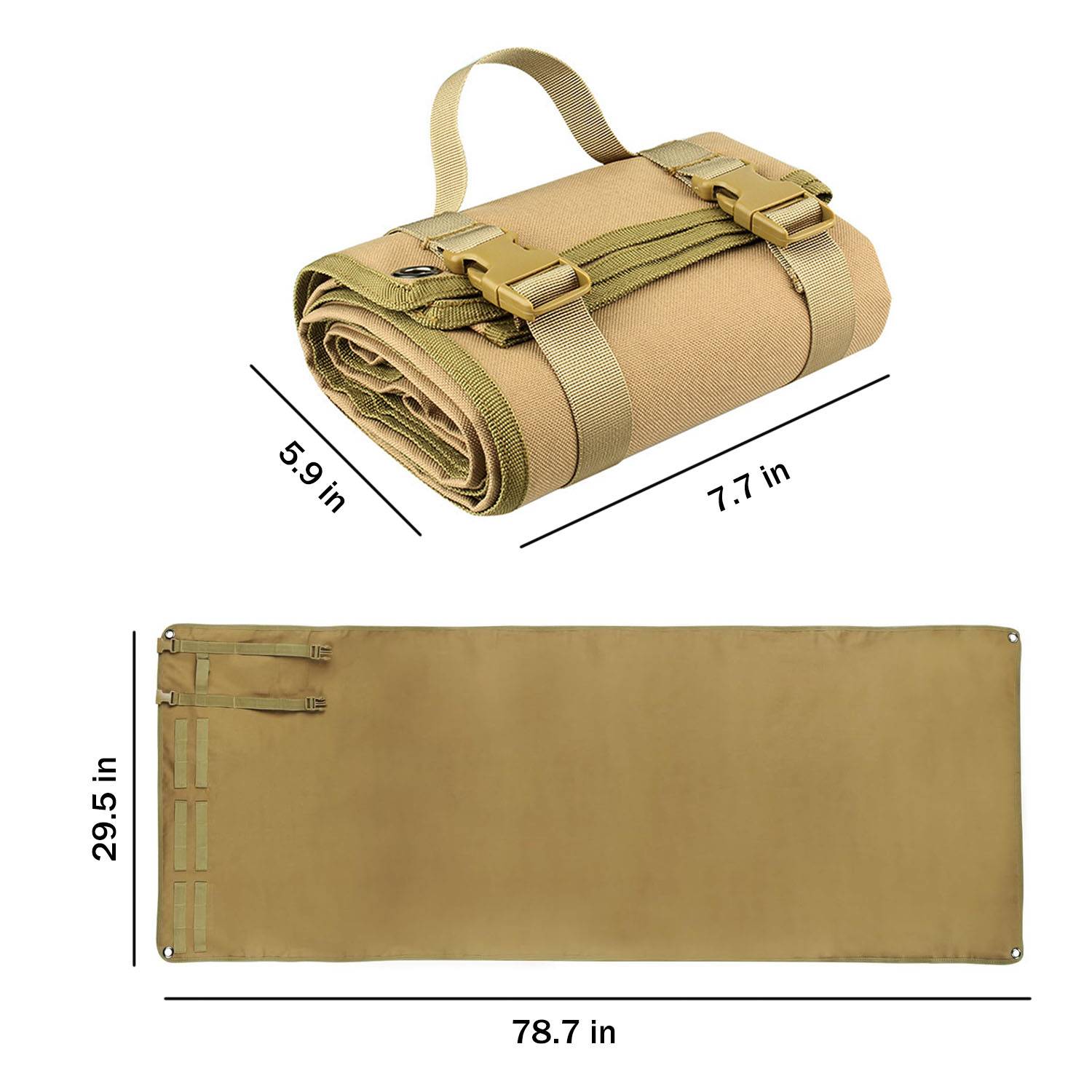 Foldable Waterproof Nylon Shooting Mat for Outdoors 3