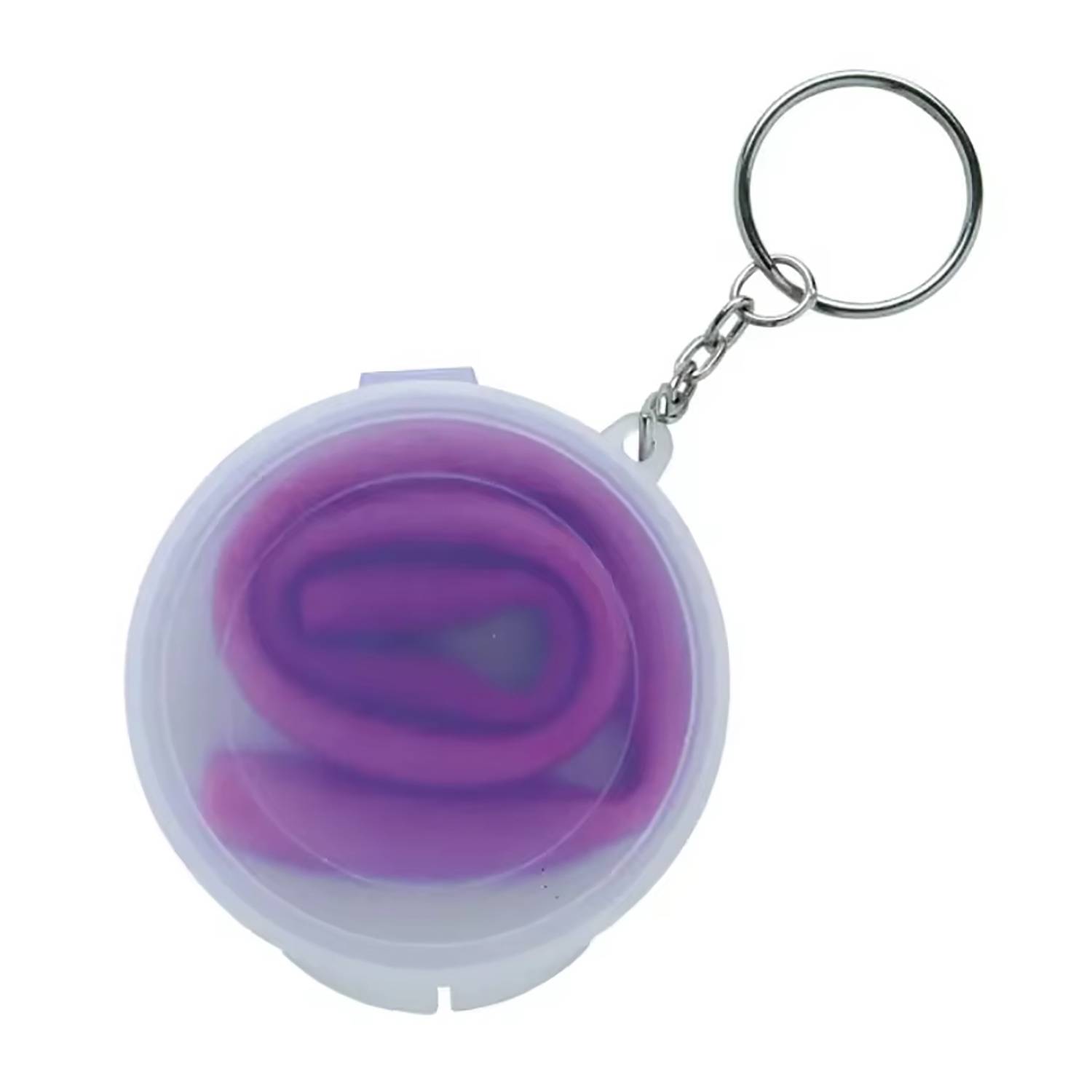 Portable Silicone Boba Straw with Keychain Storage Case 4