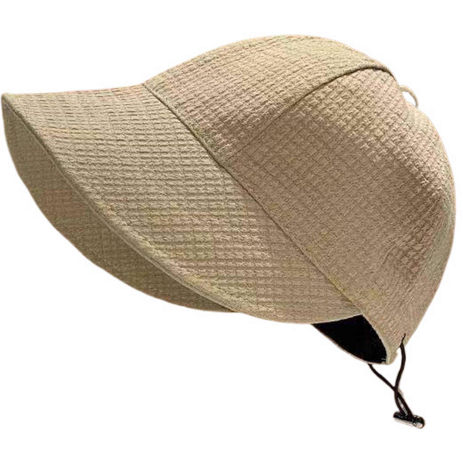 Adjustable Waffle Knit Sun Protection Fisherman Hat 1